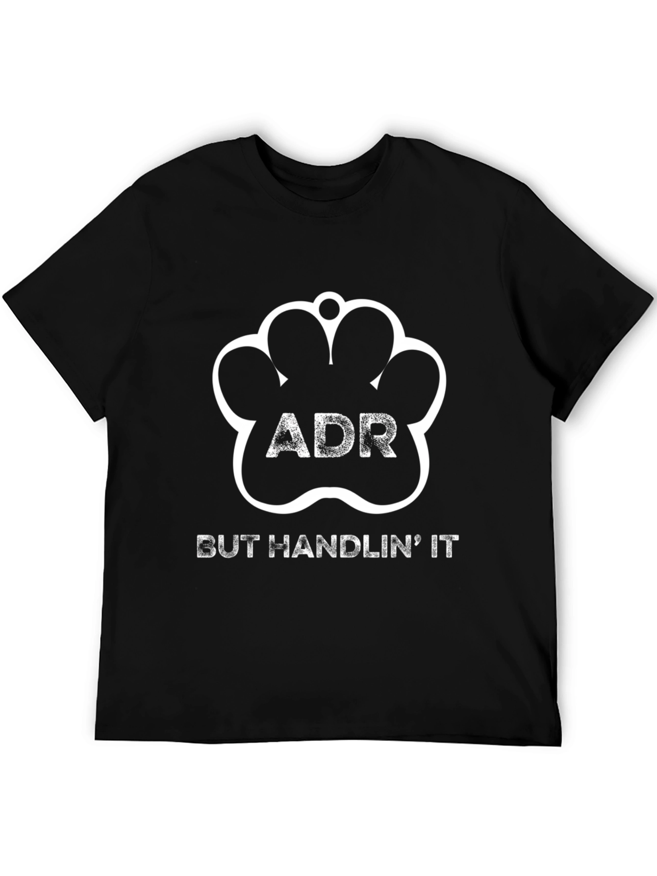 ADR But Handlin It Paw Print Graphic Tee