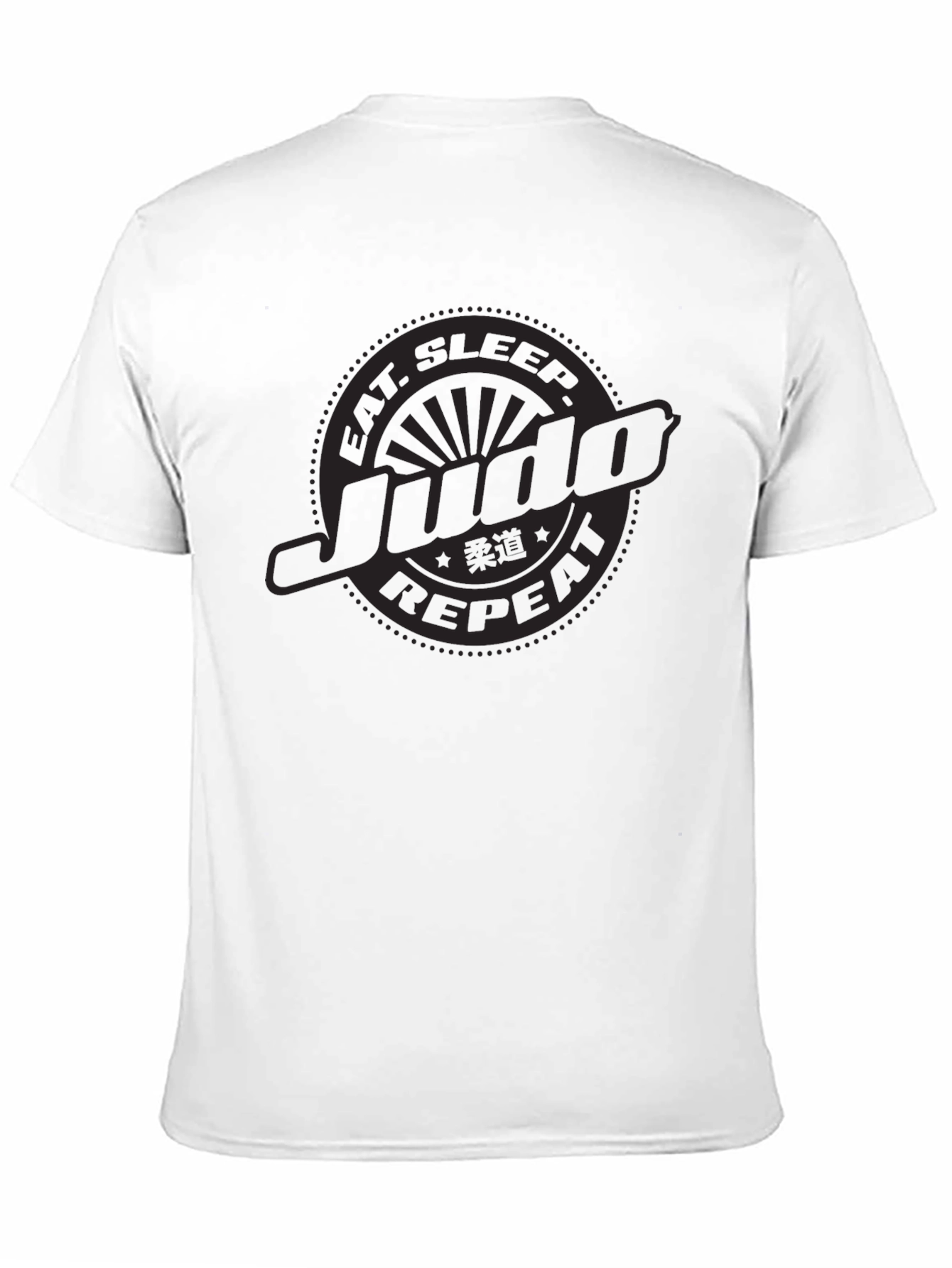 Eat Sleep Judo Repeat - Black T-Shirt