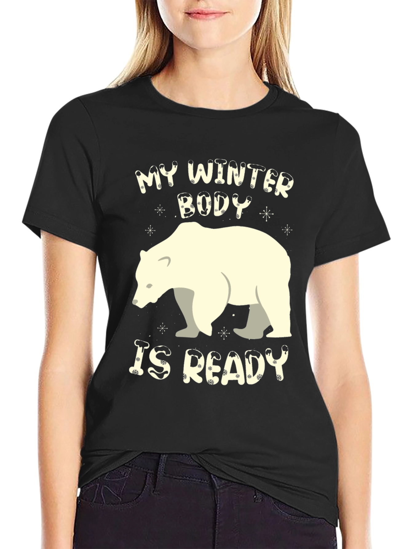 My Winter Body is Ready Polar Bear Graphic Tee