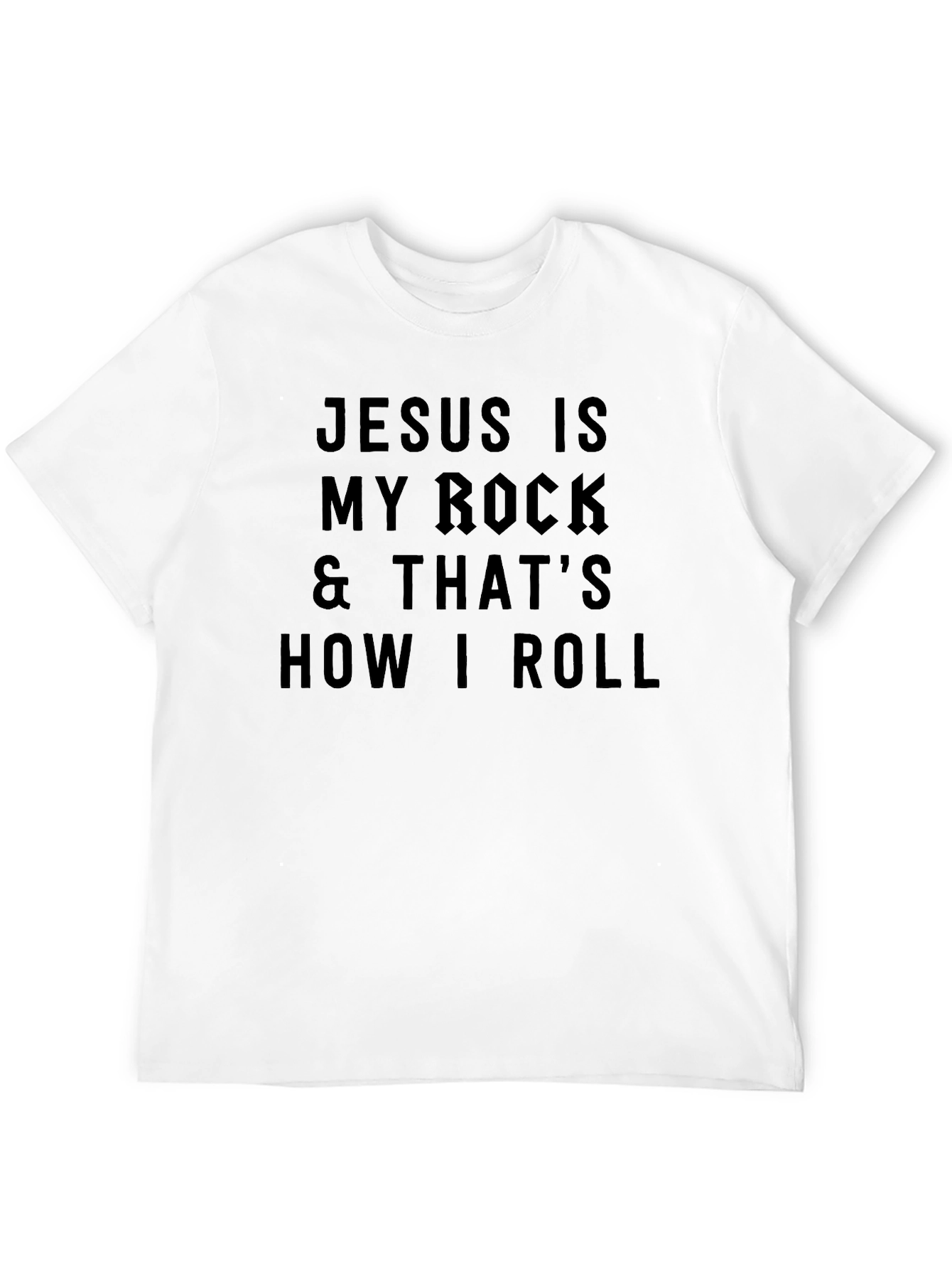 Jesus Is My Rock Graphic Tee