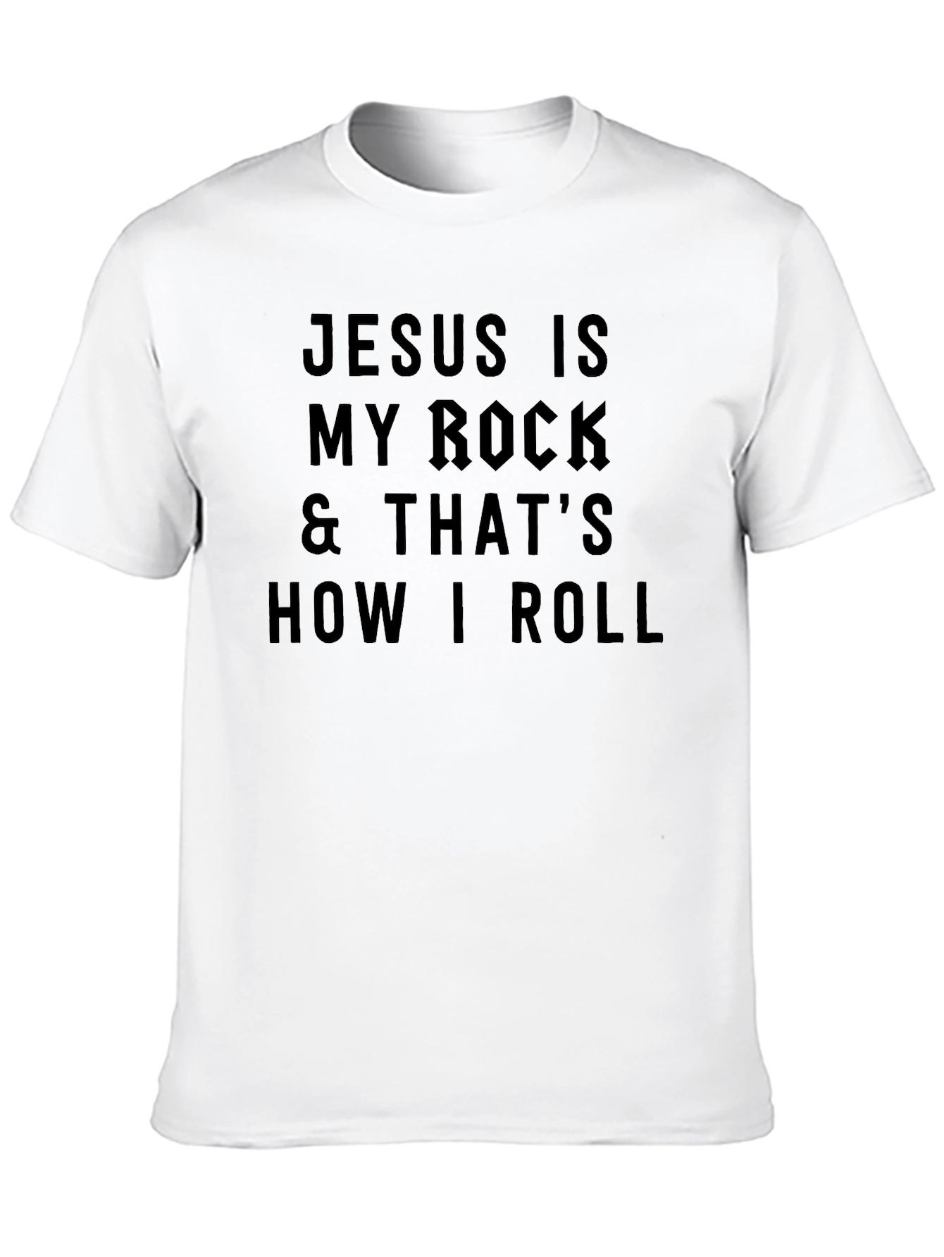 Jesus Is My Rock Graphic Tee