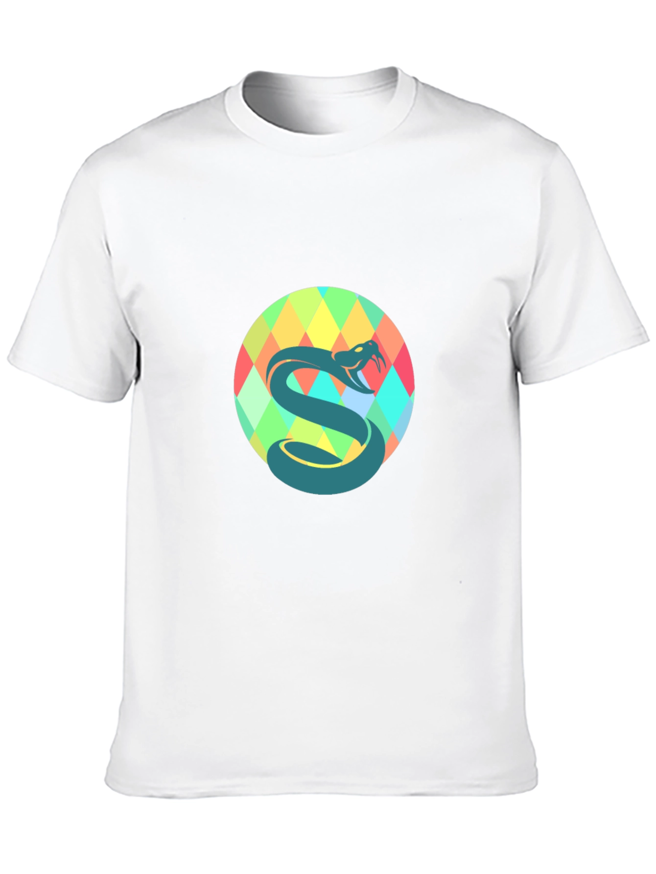 Snake Graphic Black T-Shirt