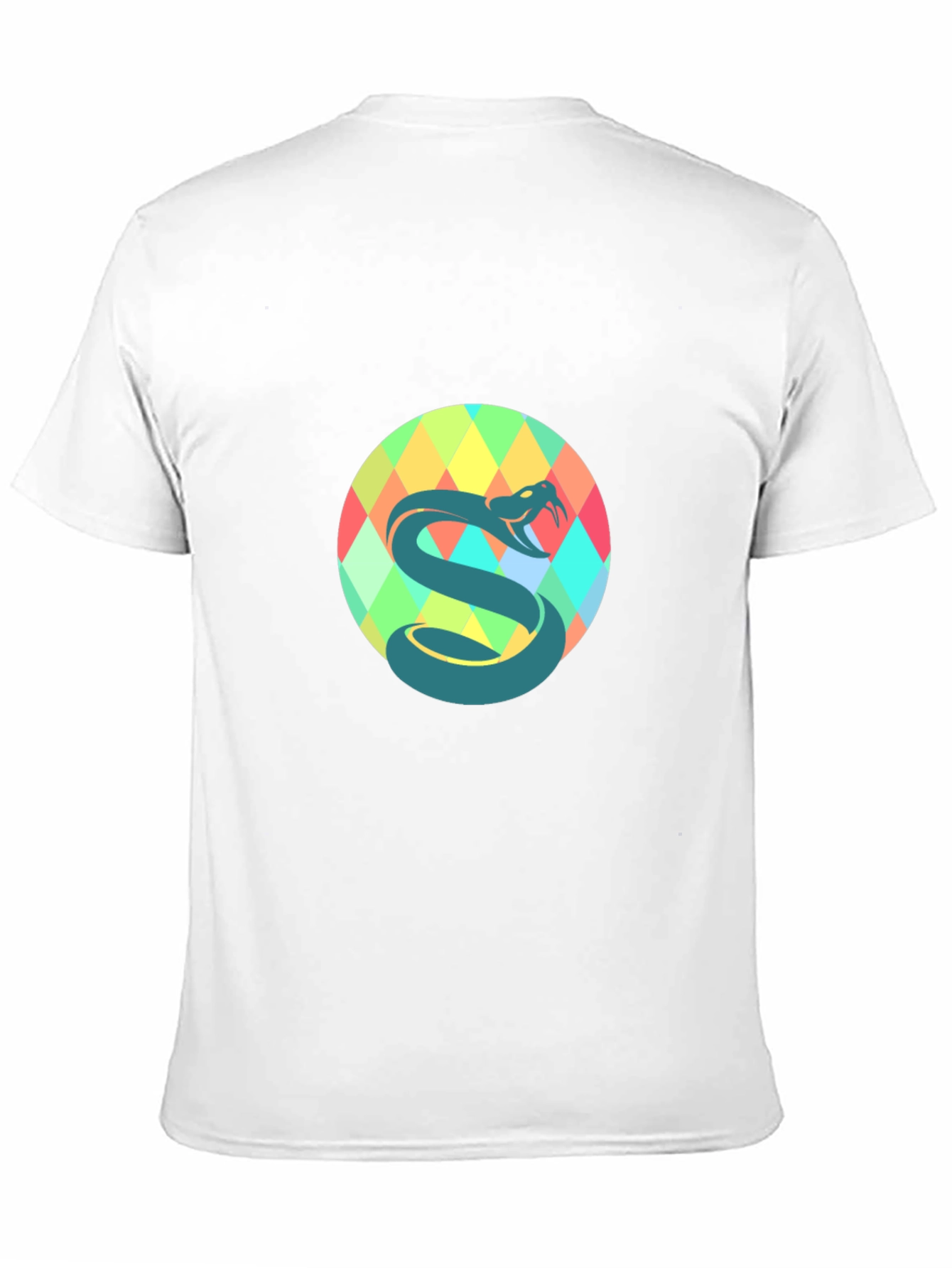 Snake Graphic Black T-Shirt