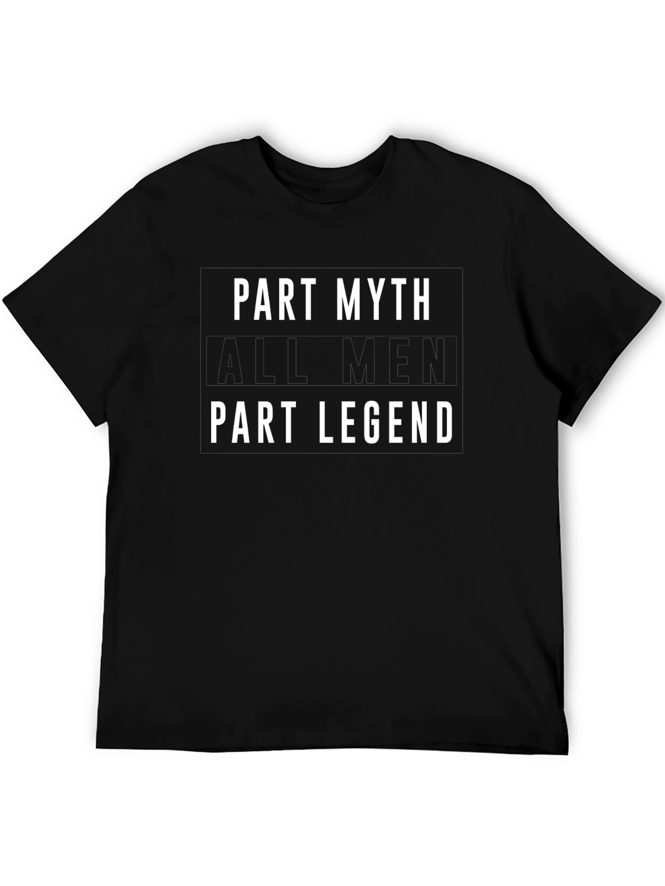 Part Myth Part Legend Graphic Tee - Black