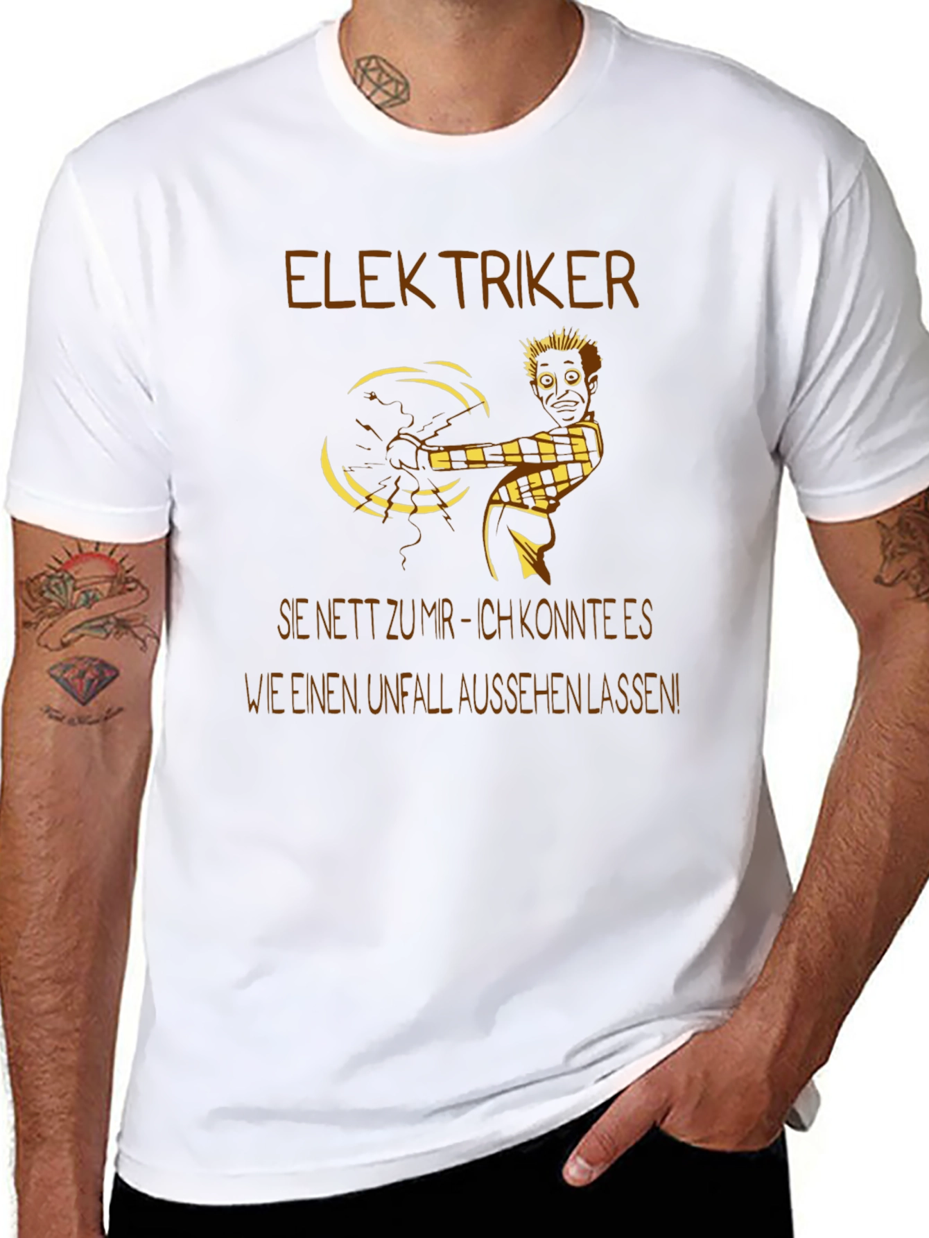 Elektriker T-Shirt - Funny Electrician Gift