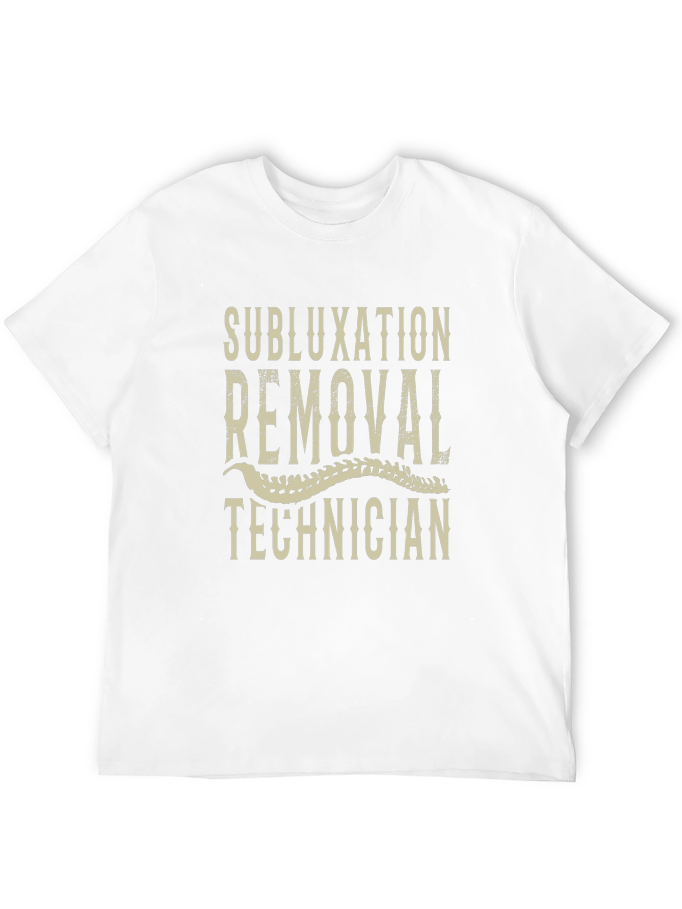 Subluxation Removal Technician Black T-Shirt