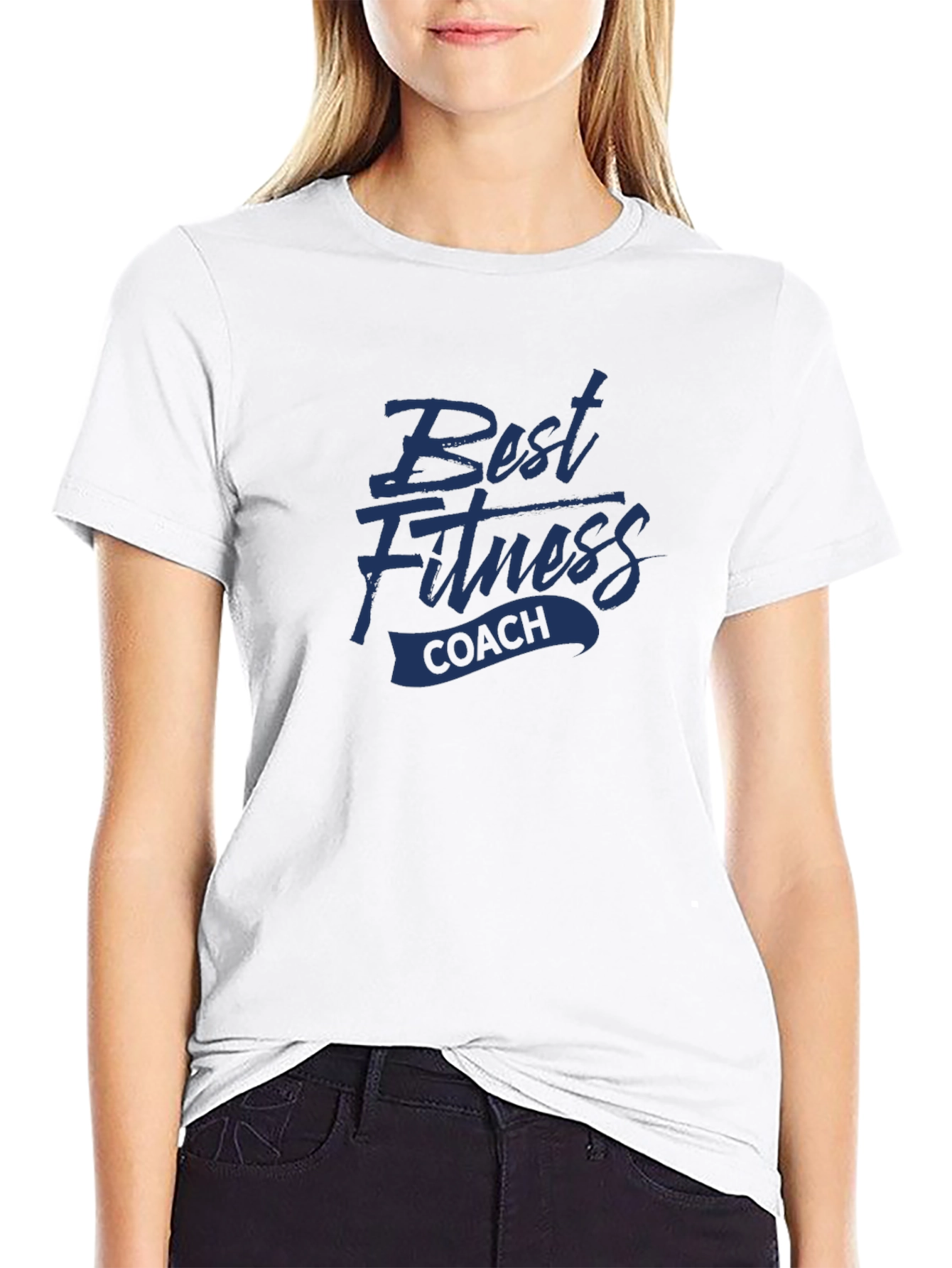 Best Fitness Coach Black T-Shirt