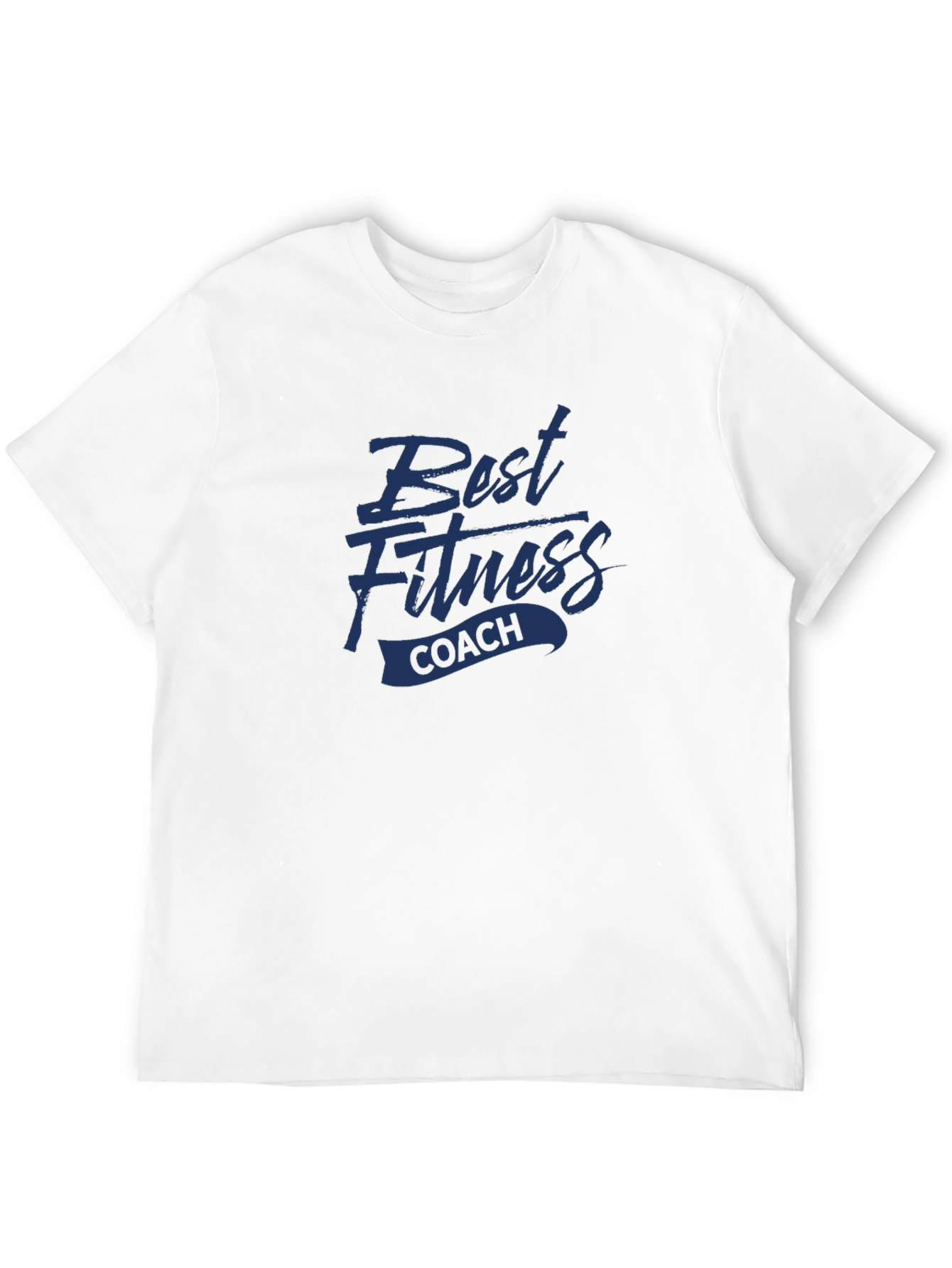 Best Fitness Coach Black T-Shirt