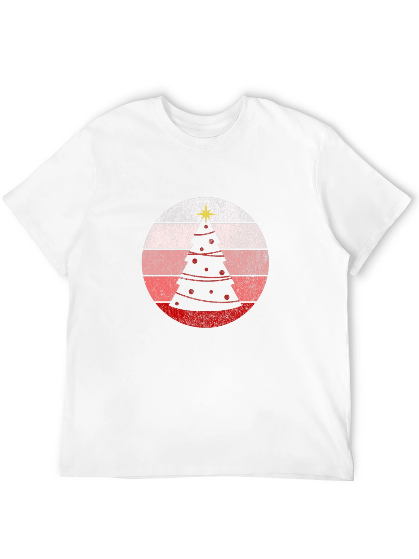 Retro Christmas Tree Graphic Tee