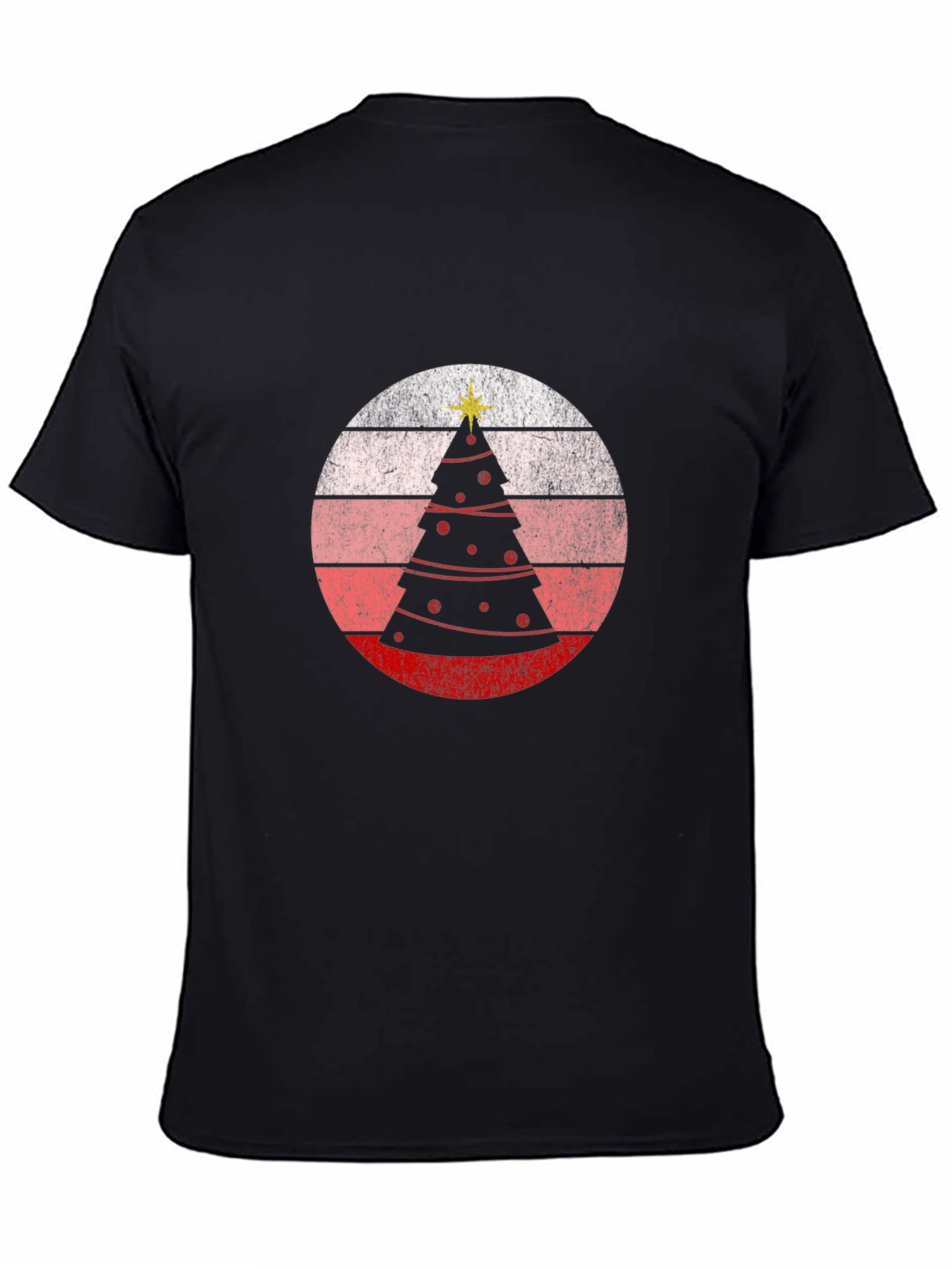 Retro Christmas Tree Graphic Tee