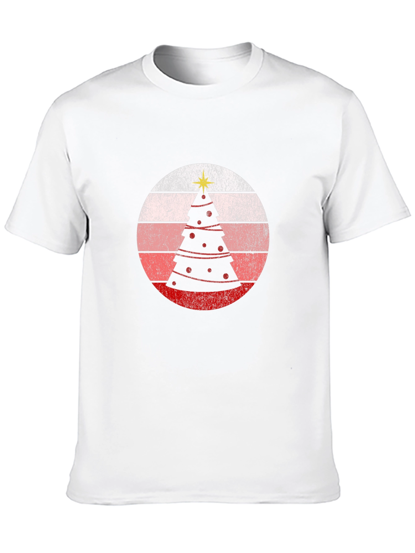 Retro Christmas Tree Graphic Tee