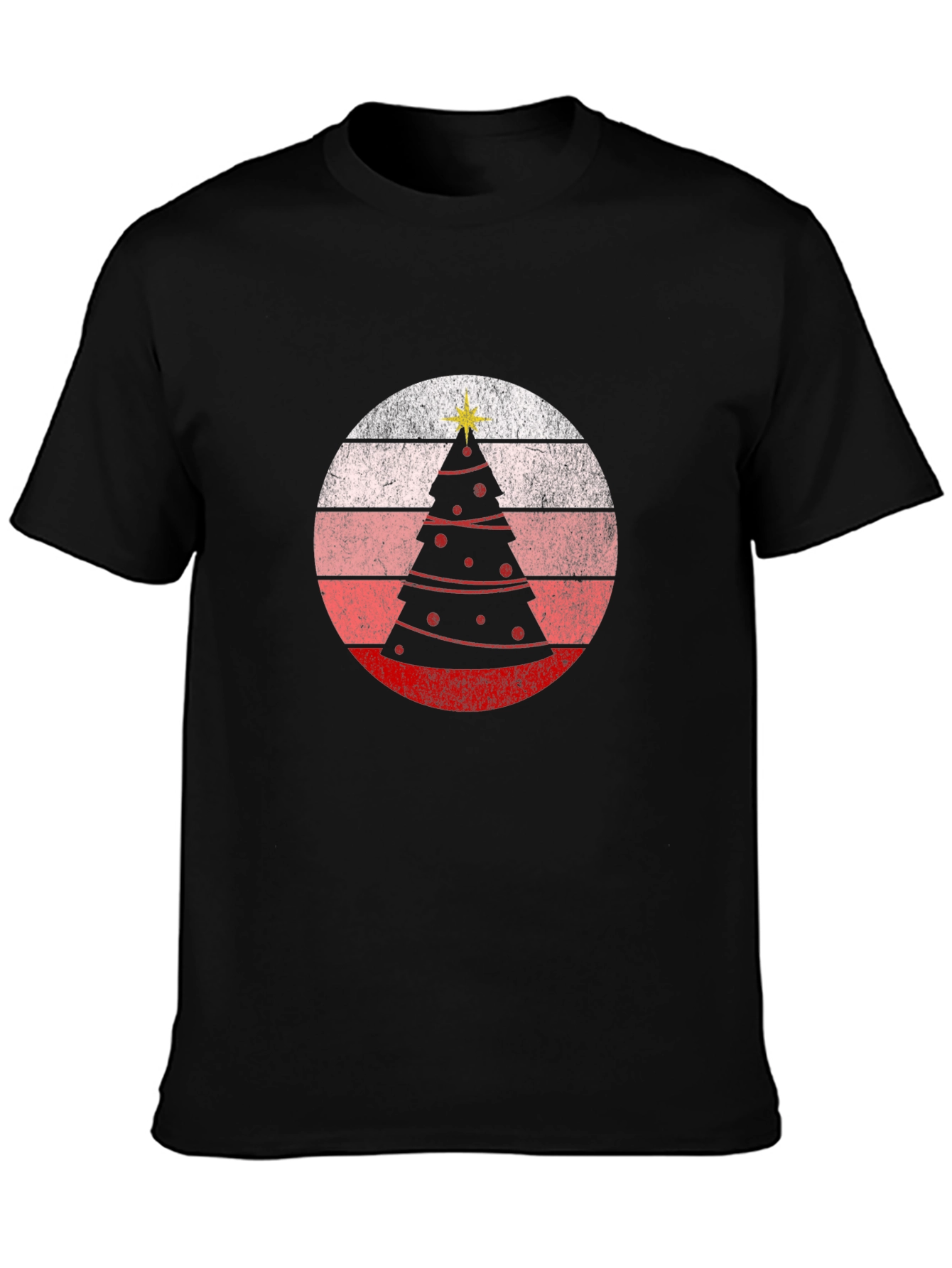Retro Christmas Tree Graphic Tee