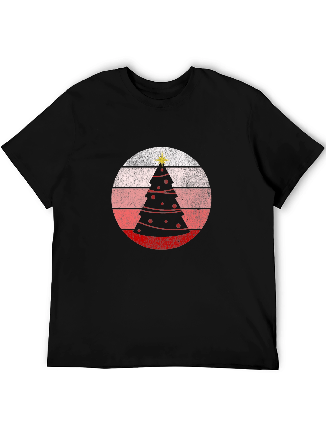 Retro Christmas Tree Graphic Tee