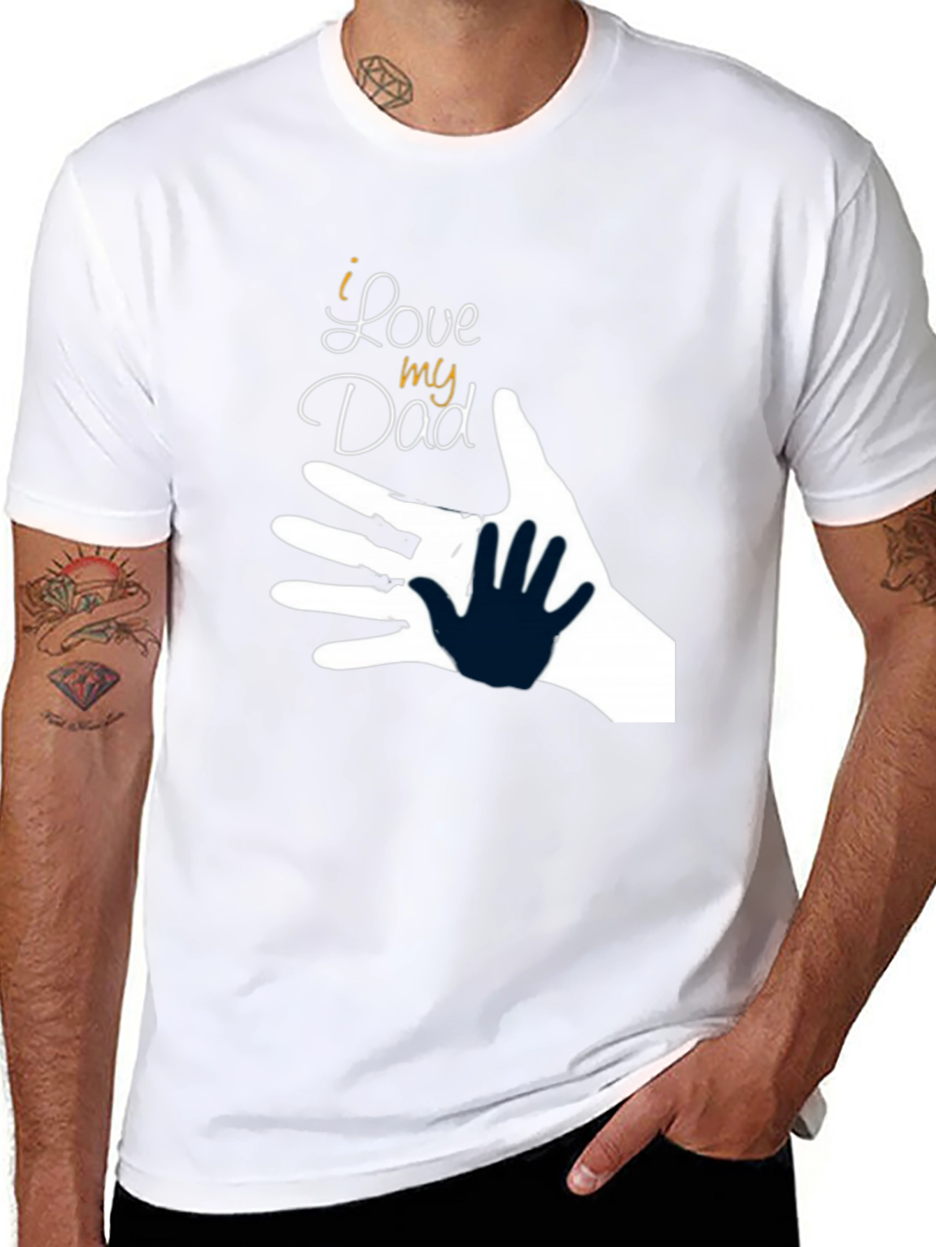 I Love My Dad T-Shirt - Fathers Day Gift