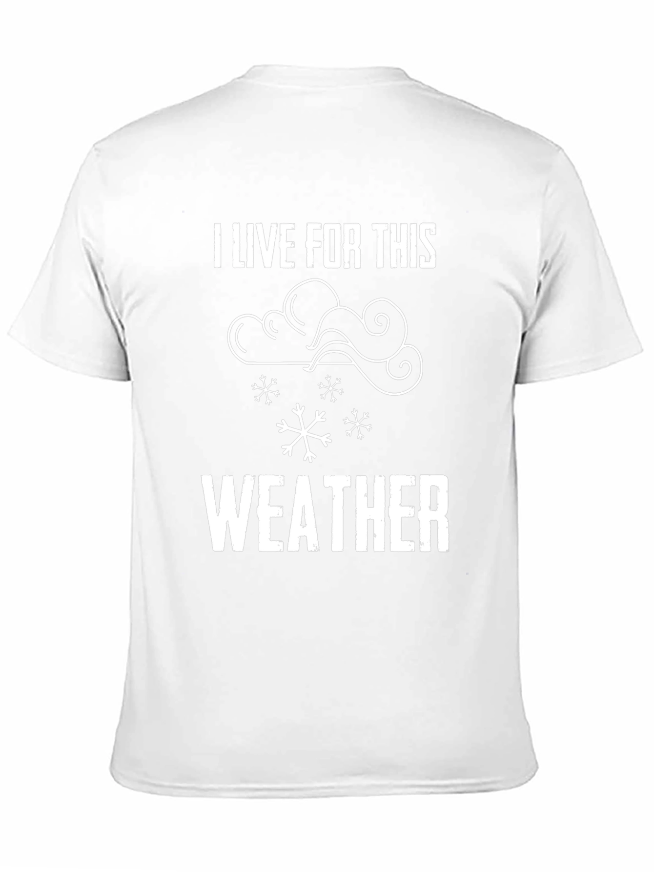 I Live For This Weather Graphic Tee