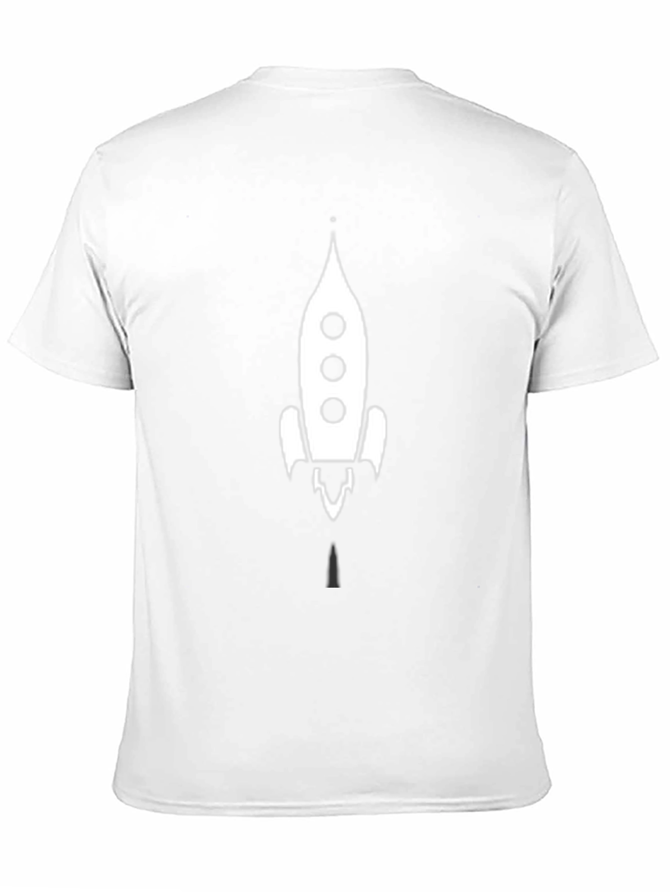Rocket Graphic T-Shirt - Classic Black Tee