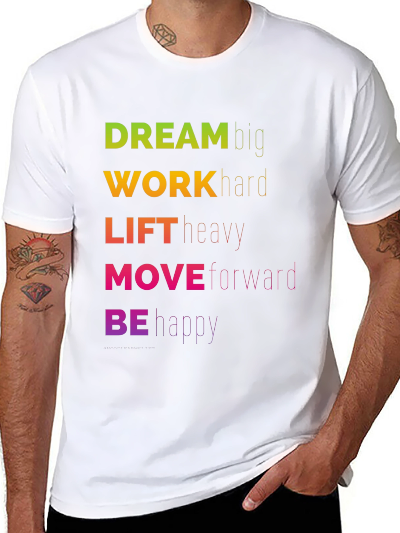Motivational Dream Big Graphic T-Shirt
