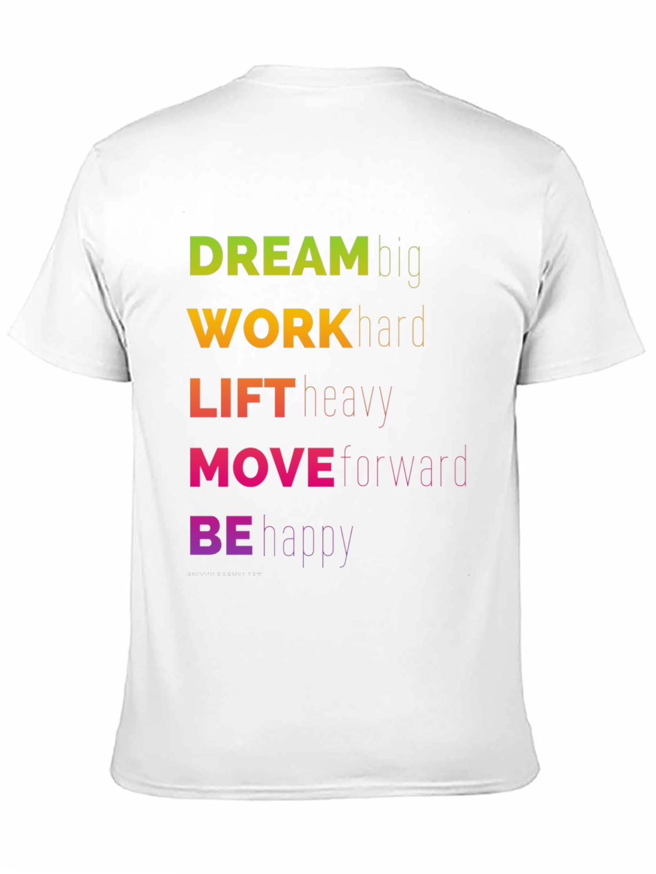 Motivational Dream Big Graphic T-Shirt