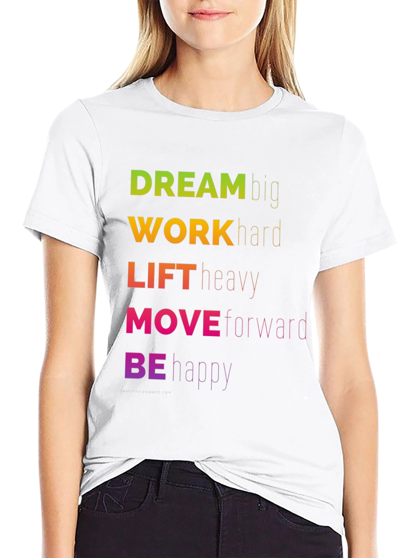 Motivational Dream Big Graphic T-Shirt