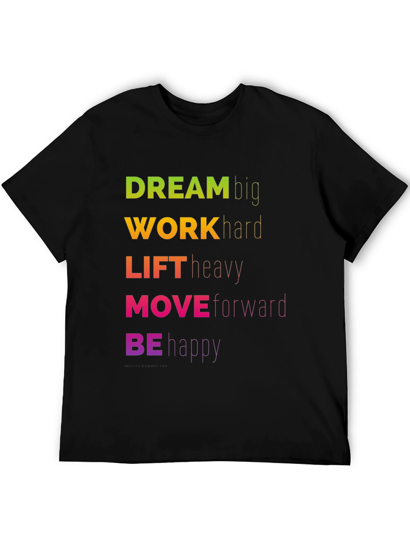 Motivational Dream Big Graphic T-Shirt