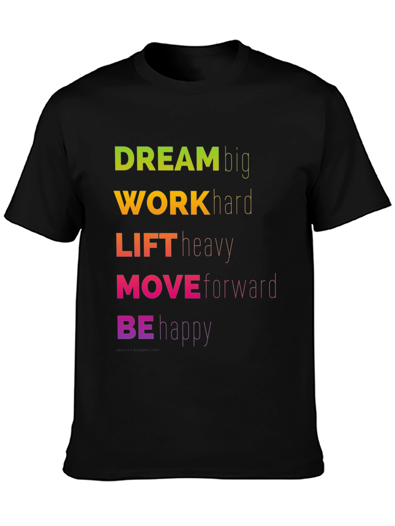 Motivational Dream Big Graphic T-Shirt