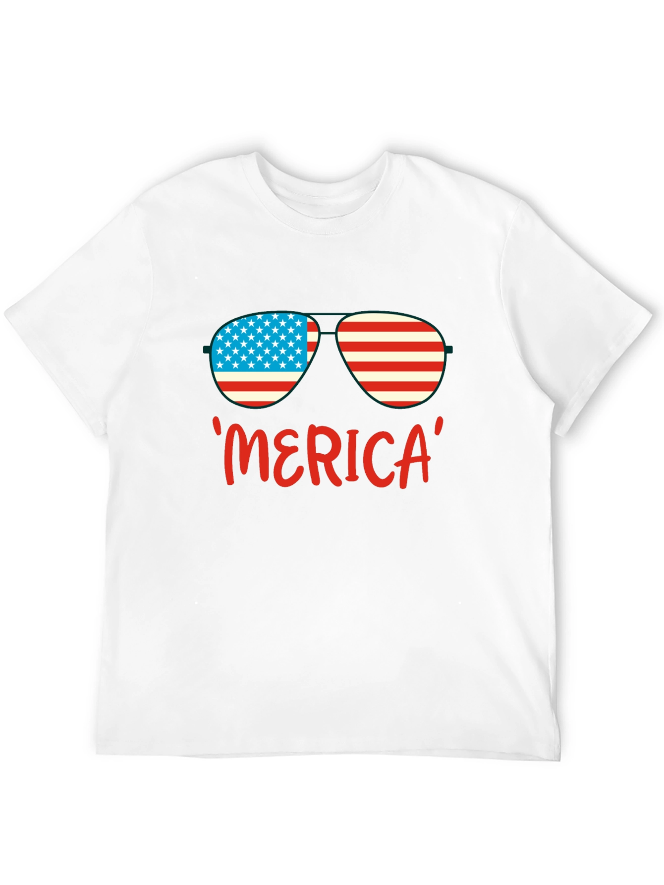 Patriotic Merica Sunglasses T-Shirt