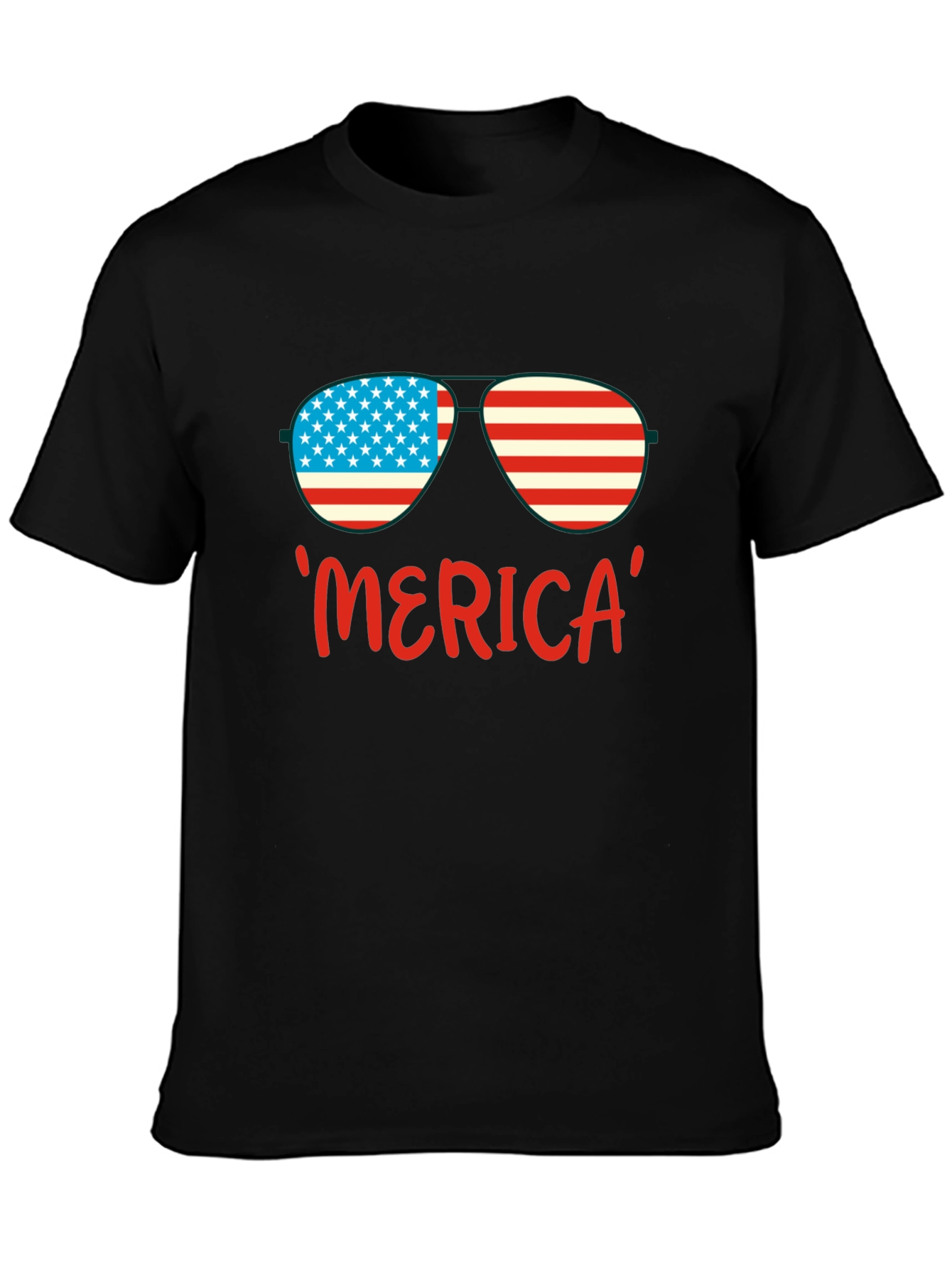 Patriotic Merica Sunglasses T-Shirt