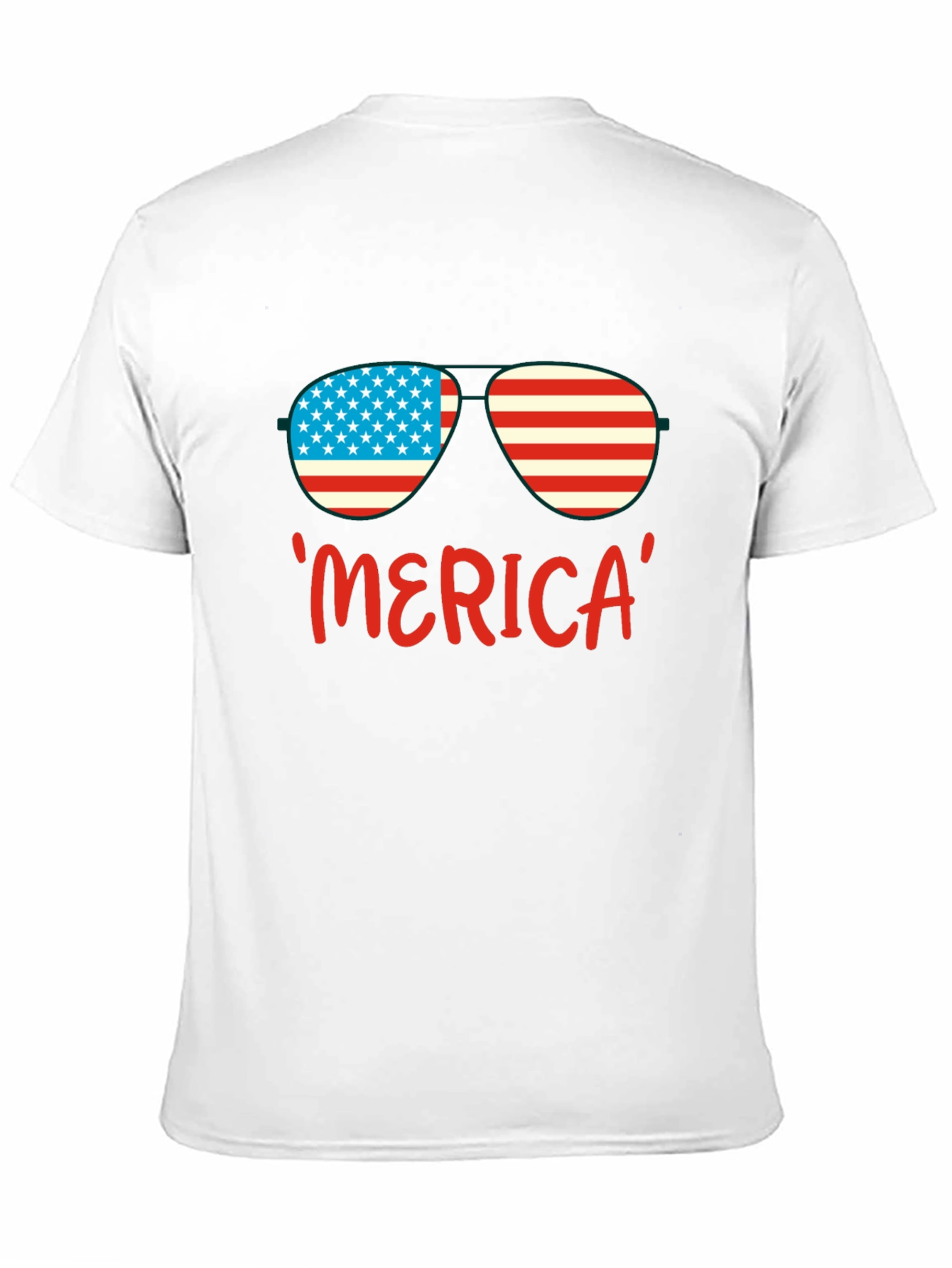 Patriotic Merica Sunglasses T-Shirt