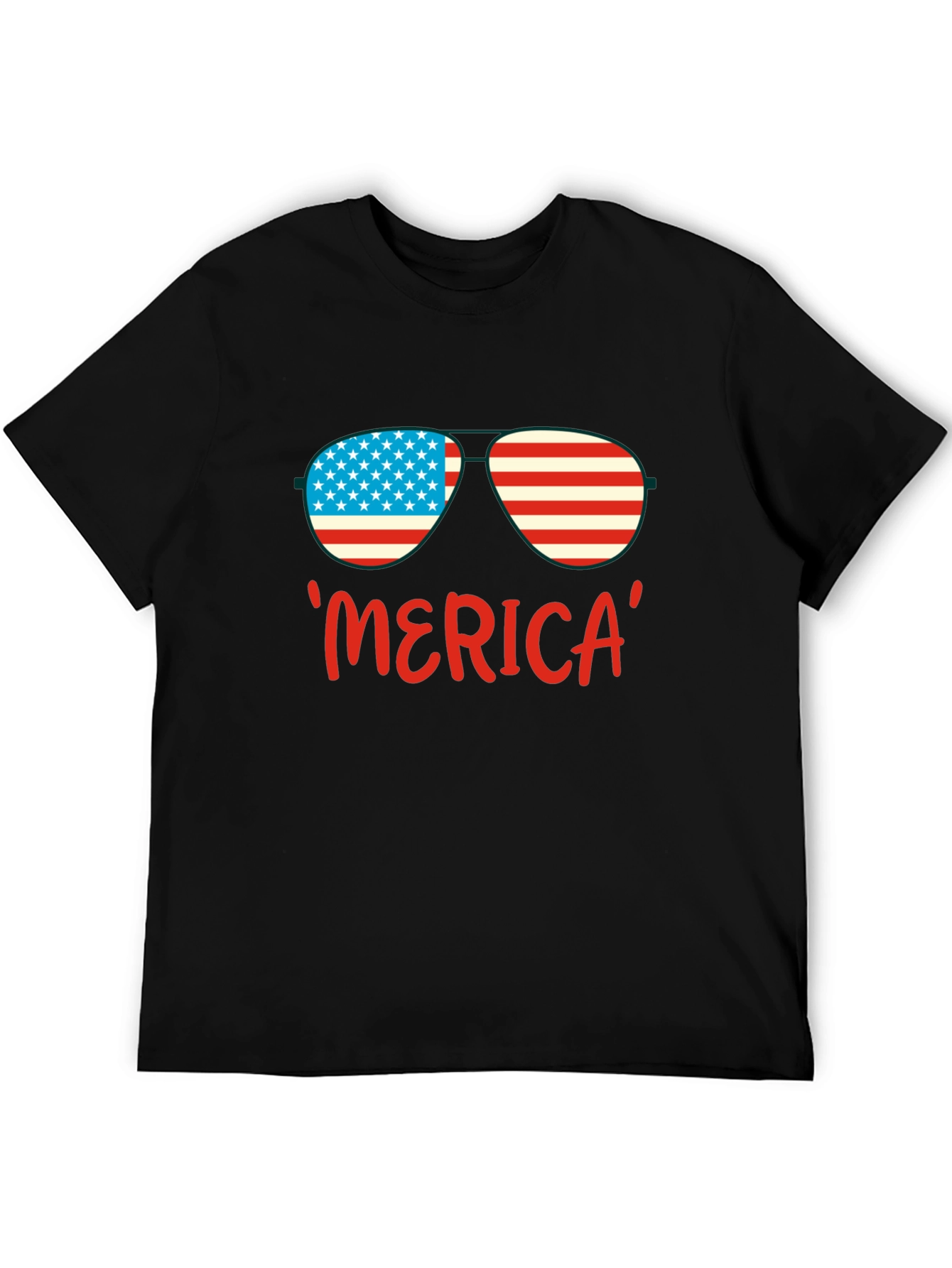 Patriotic Merica Sunglasses T-Shirt