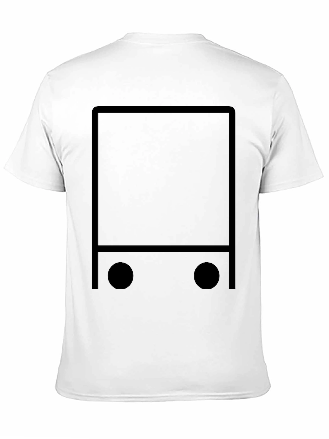 Modern Minimalist Graphic Tee - Black