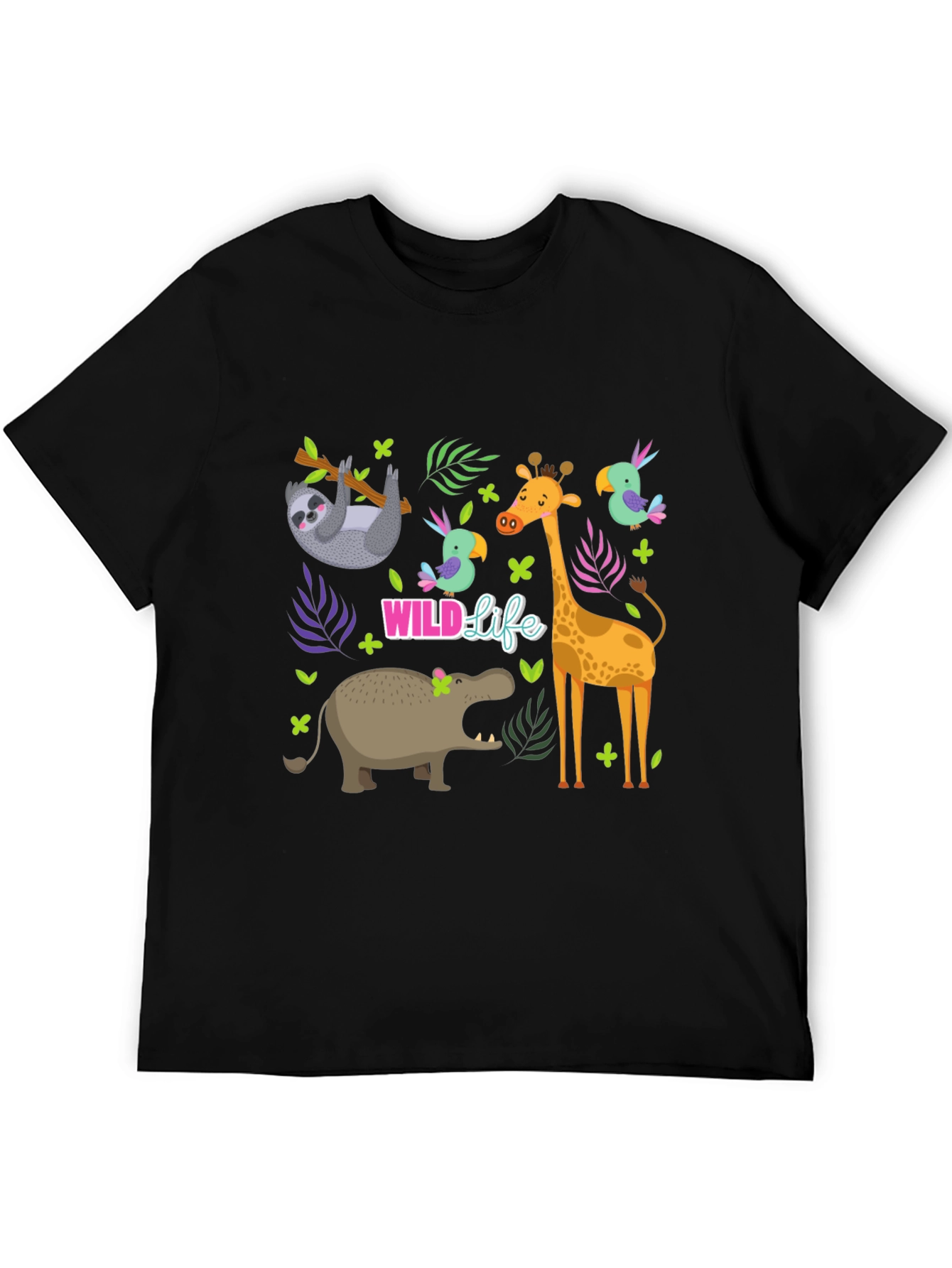 Wildlife Crew Neck T-Shirt
