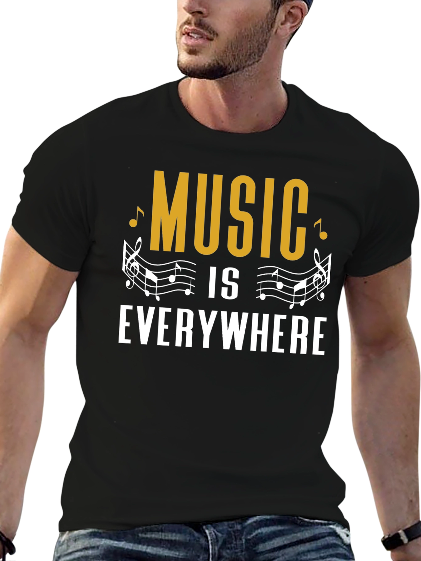 Music is Everywhere Graphic Tee