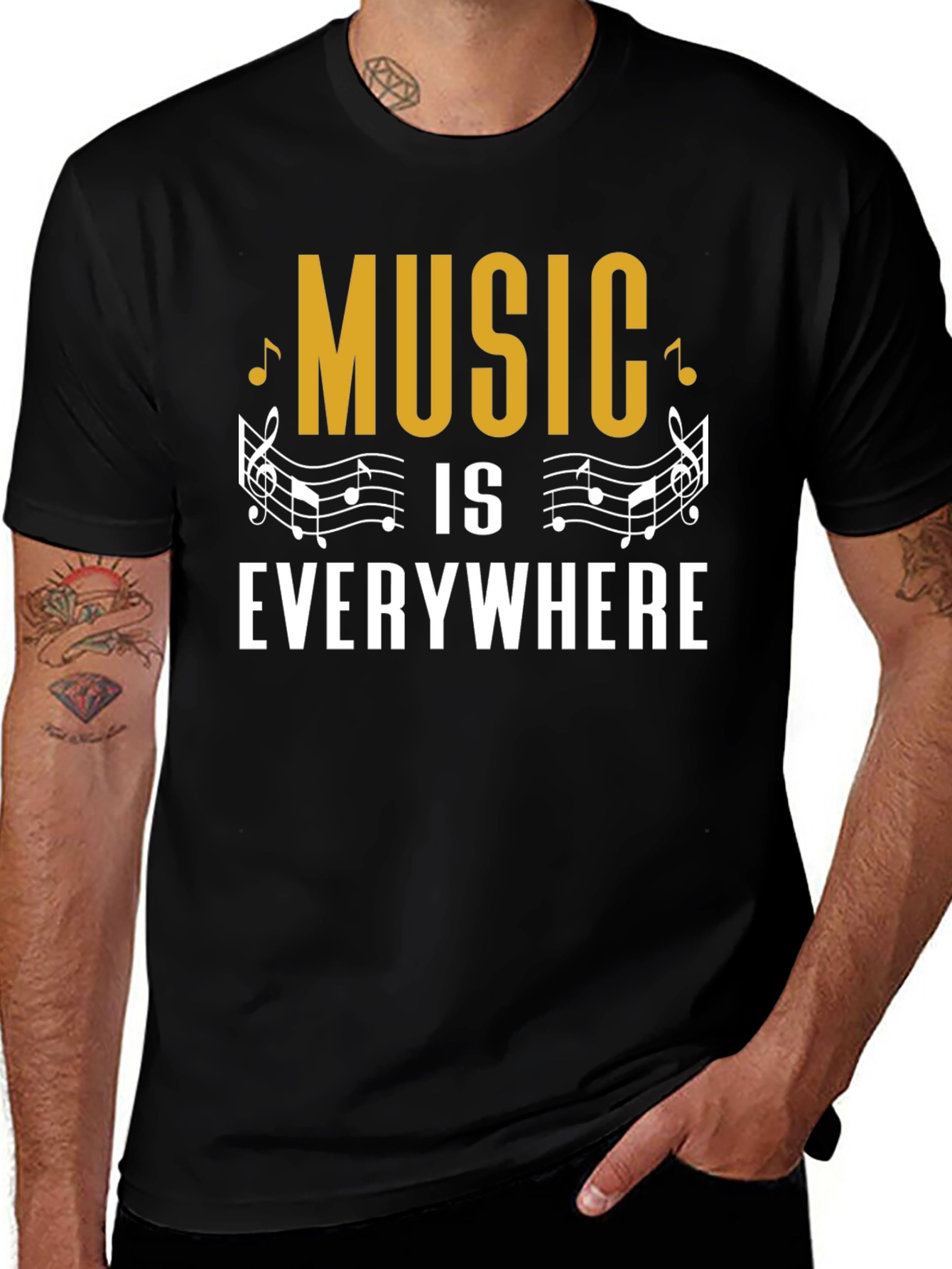 Music is Everywhere Graphic Tee