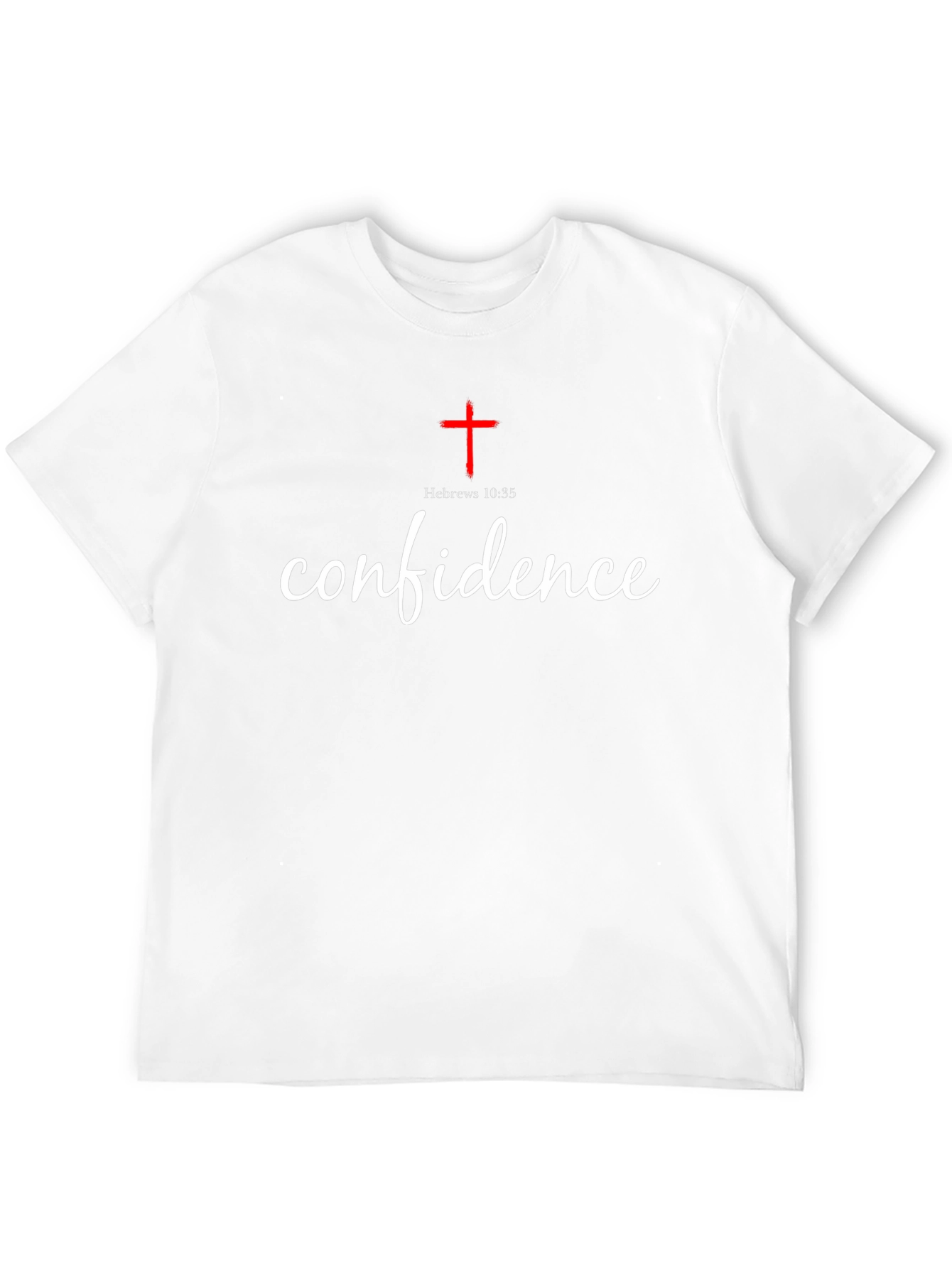 Confidence Scripture T-Shirt - Hebrews 10:35