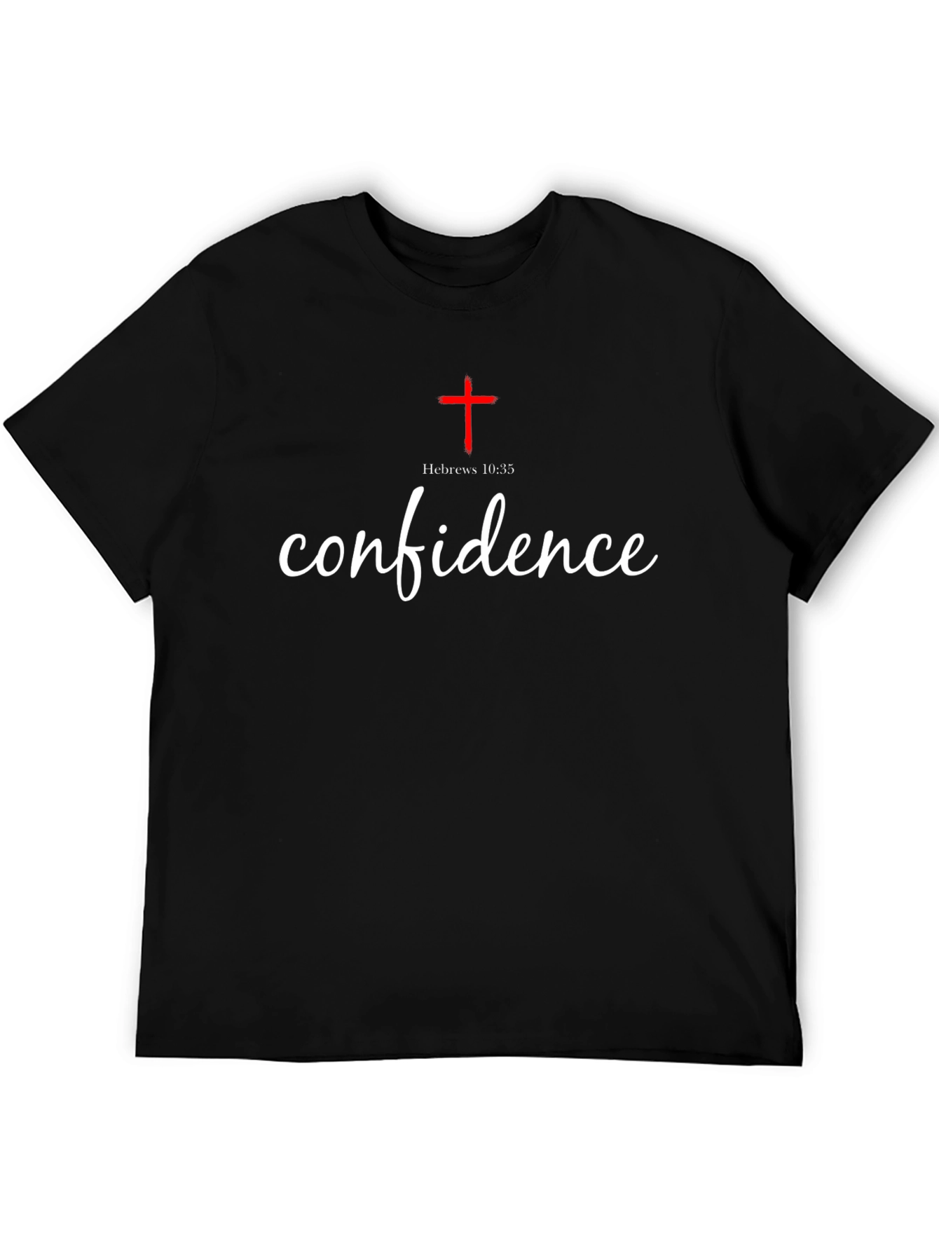 Confidence Scripture T-Shirt - Hebrews 10:35