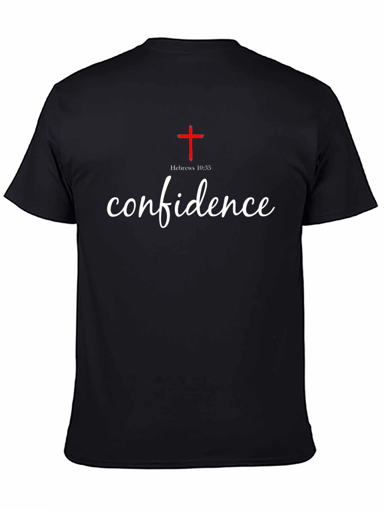 Confidence Scripture T-Shirt - Hebrews 10:35
