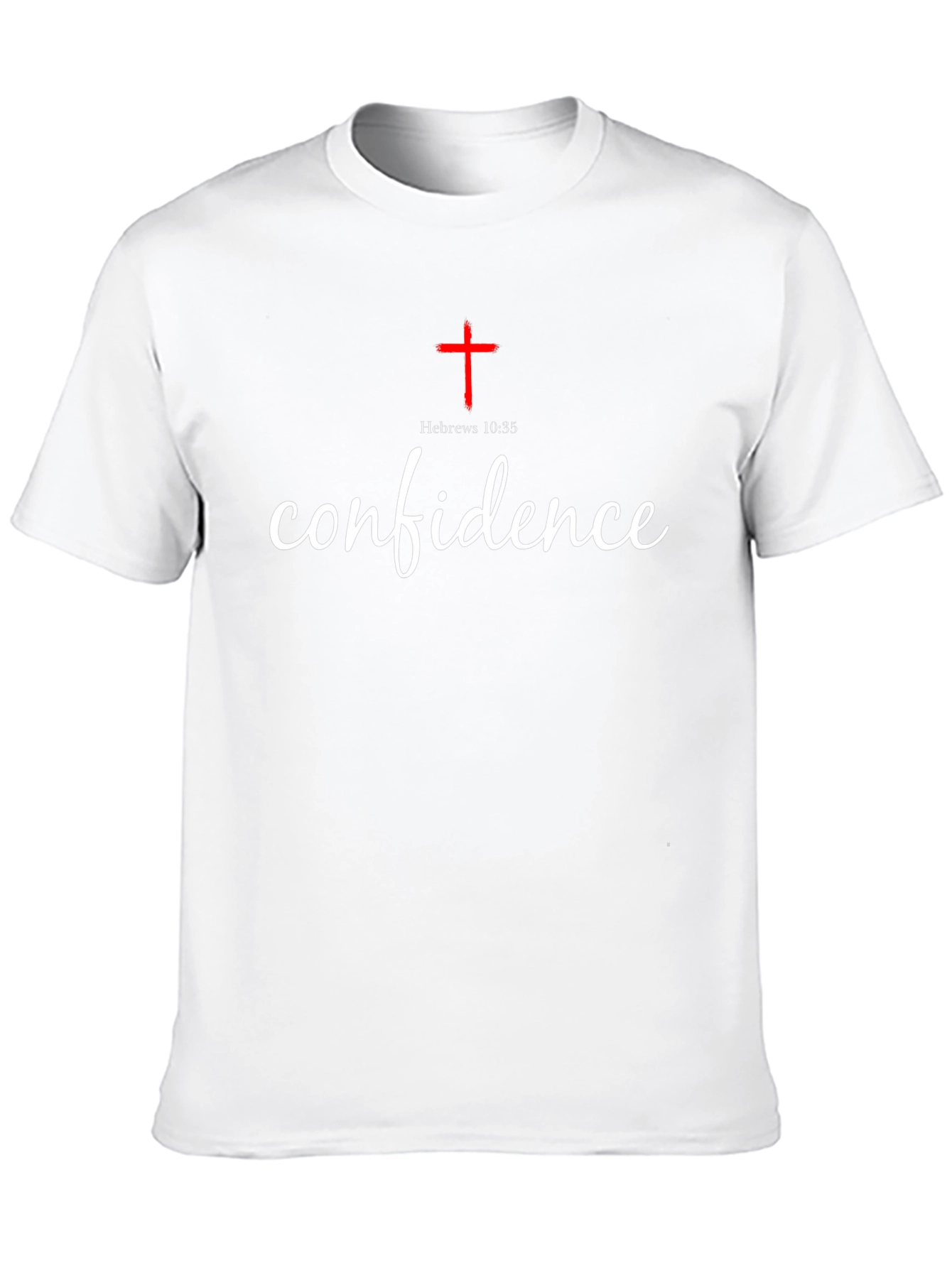 Confidence Scripture T-Shirt - Hebrews 10:35