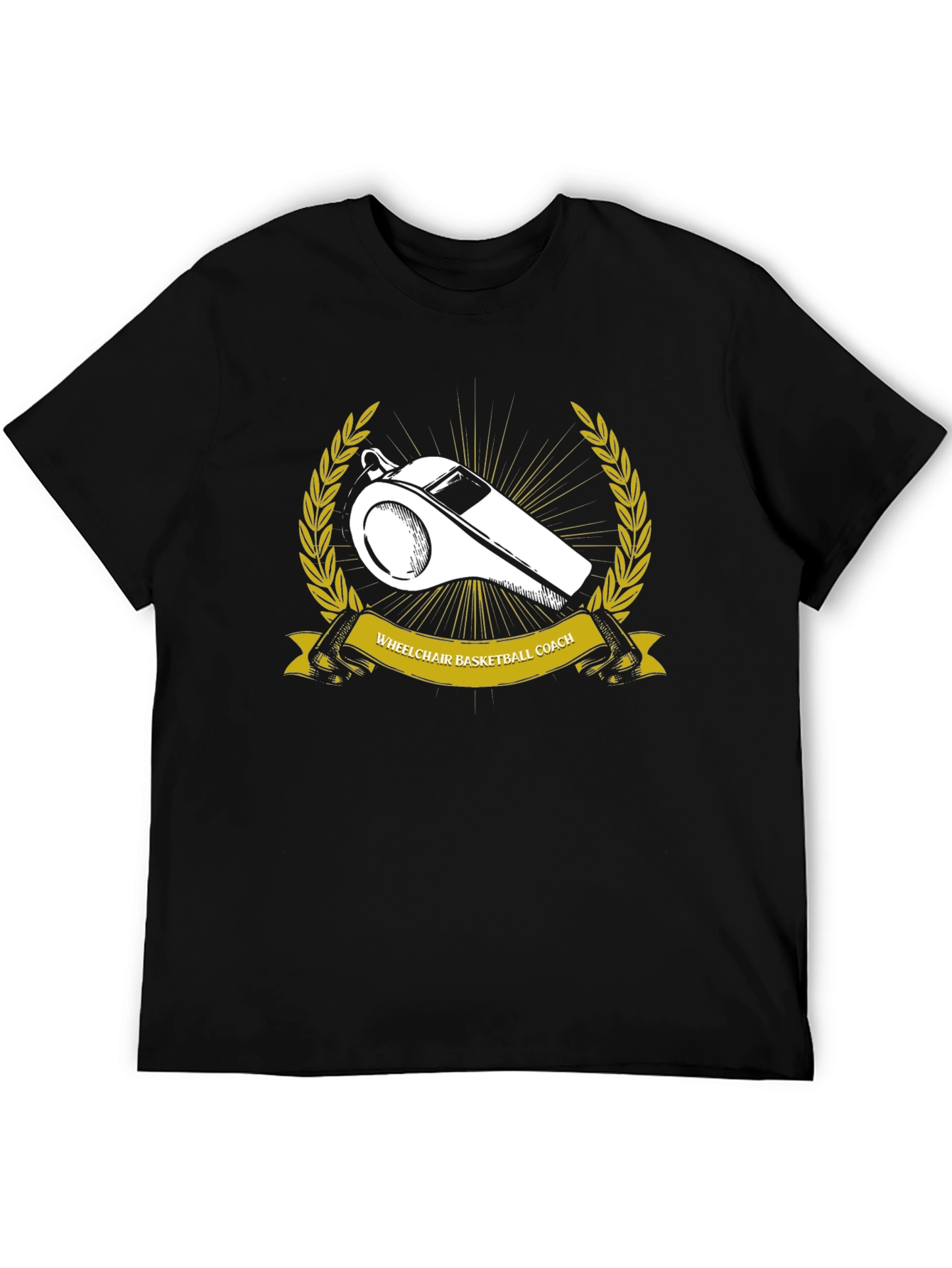 Wheelchair Basketball Coach T-Shirt