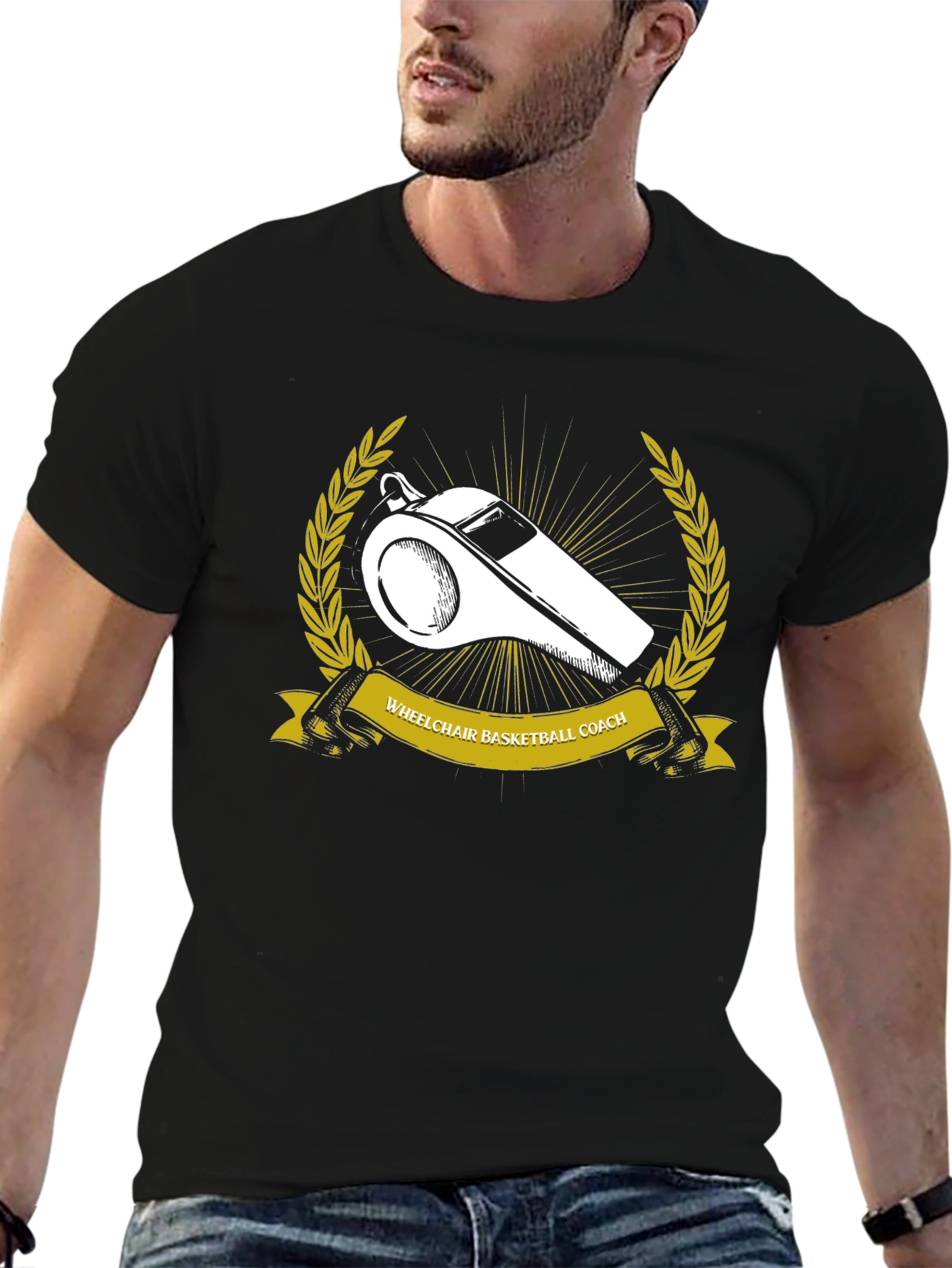 Wheelchair Basketball Coach T-Shirt