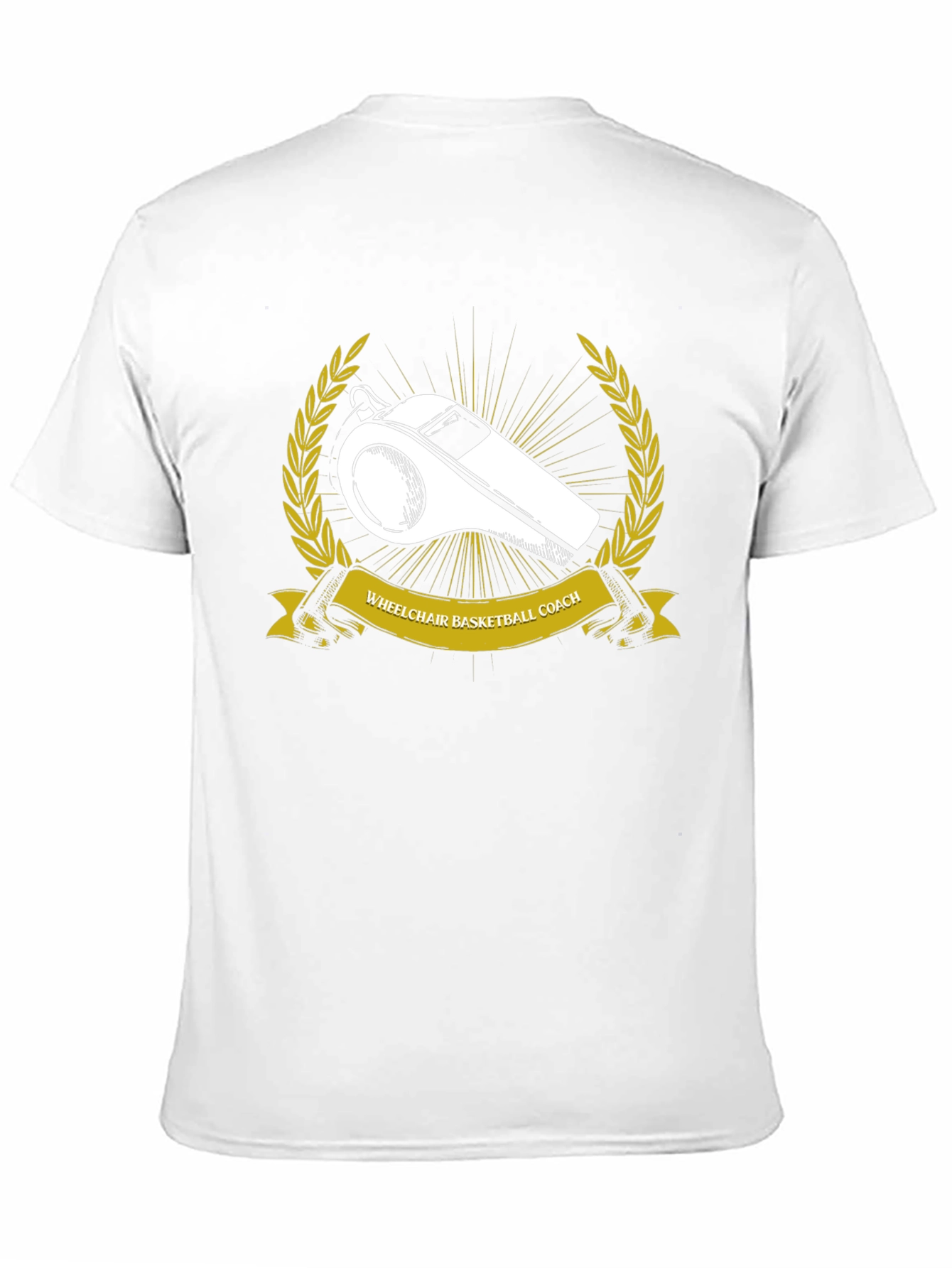 Wheelchair Basketball Coach T-Shirt
