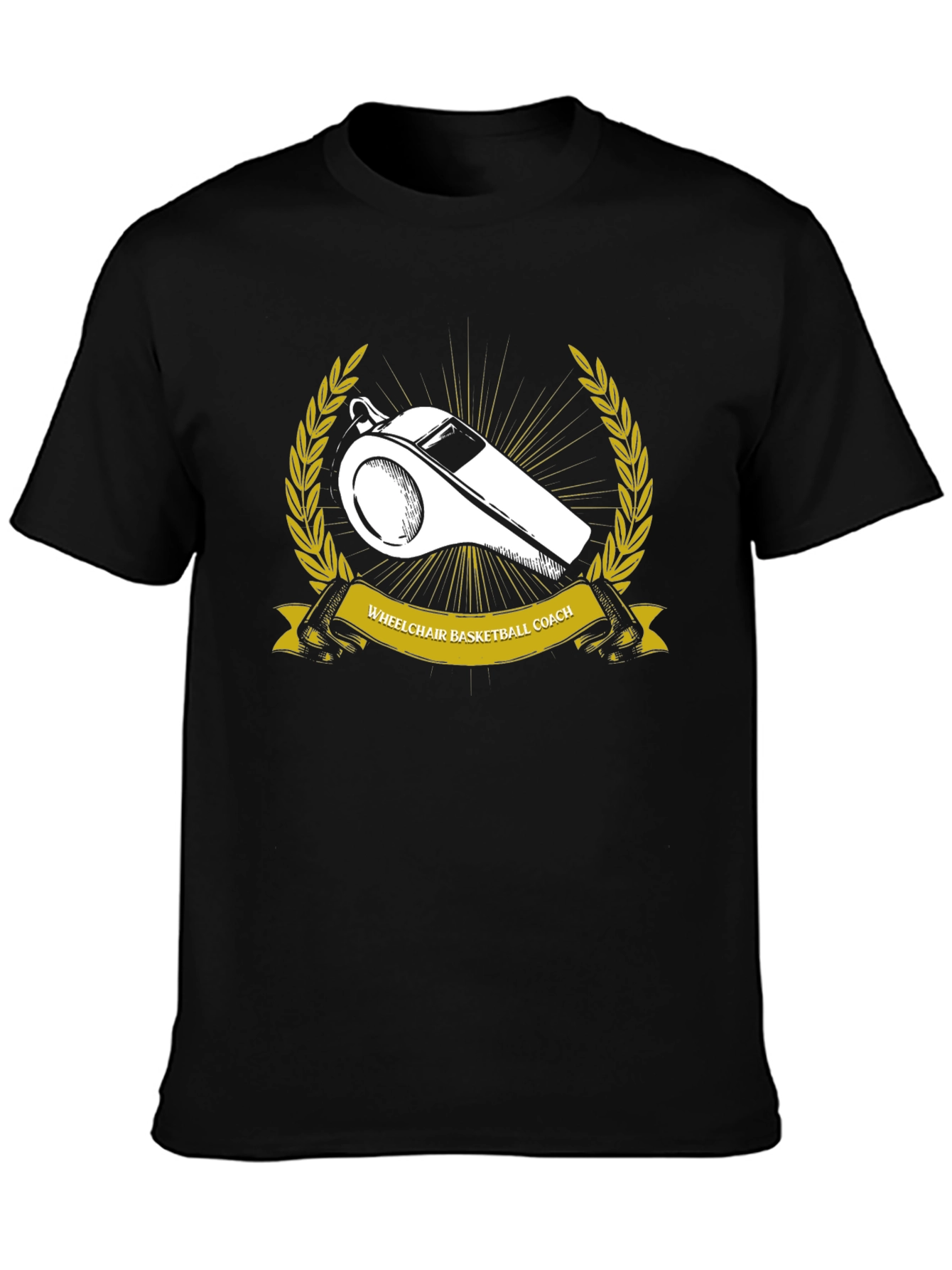 Wheelchair Basketball Coach T-Shirt