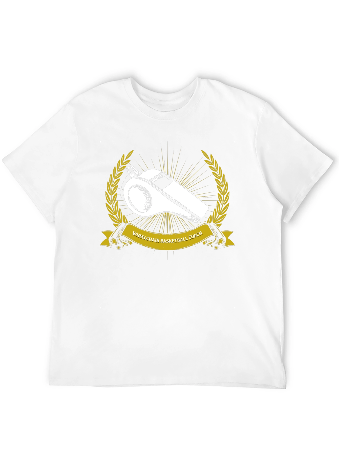 Wheelchair Basketball Coach T-Shirt