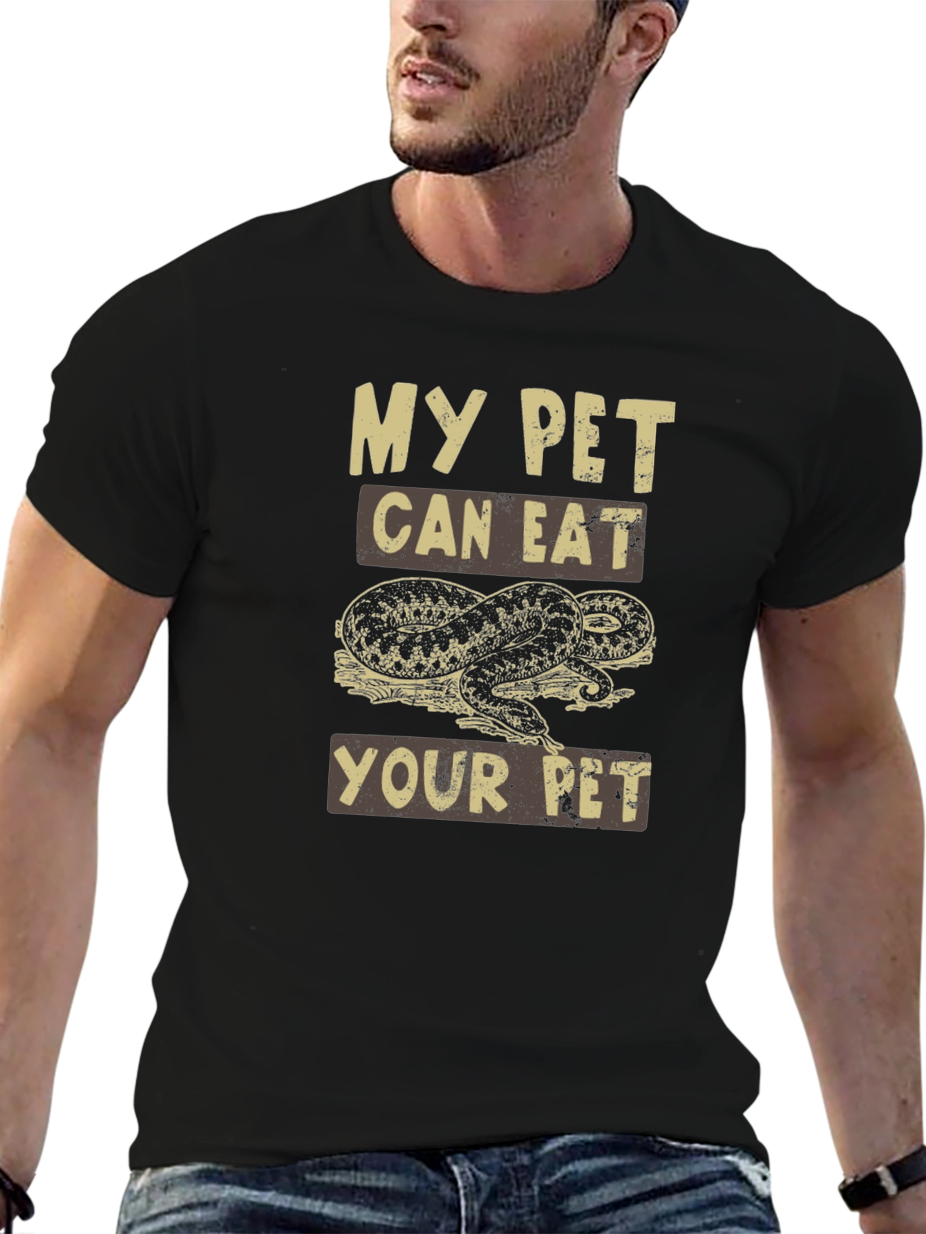 My Pet Can Eat Your Pet - Snake T-Shirt