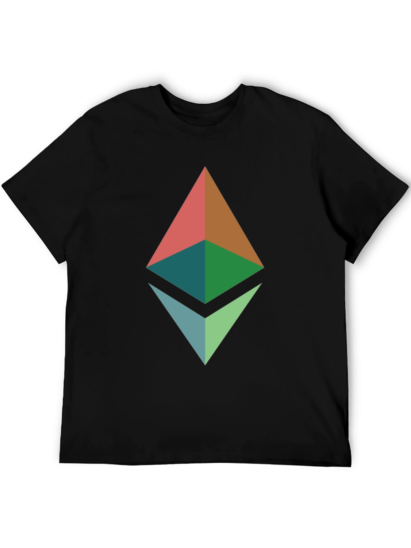 Ethereum Logo Graphic T-Shirt - Modern Crypto Tee