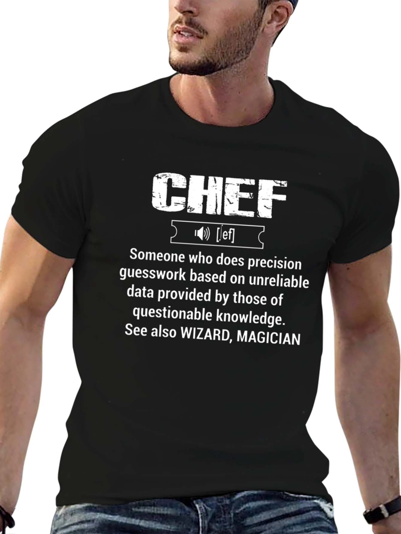 Chef Definition T-Shirt - Wizard Magician