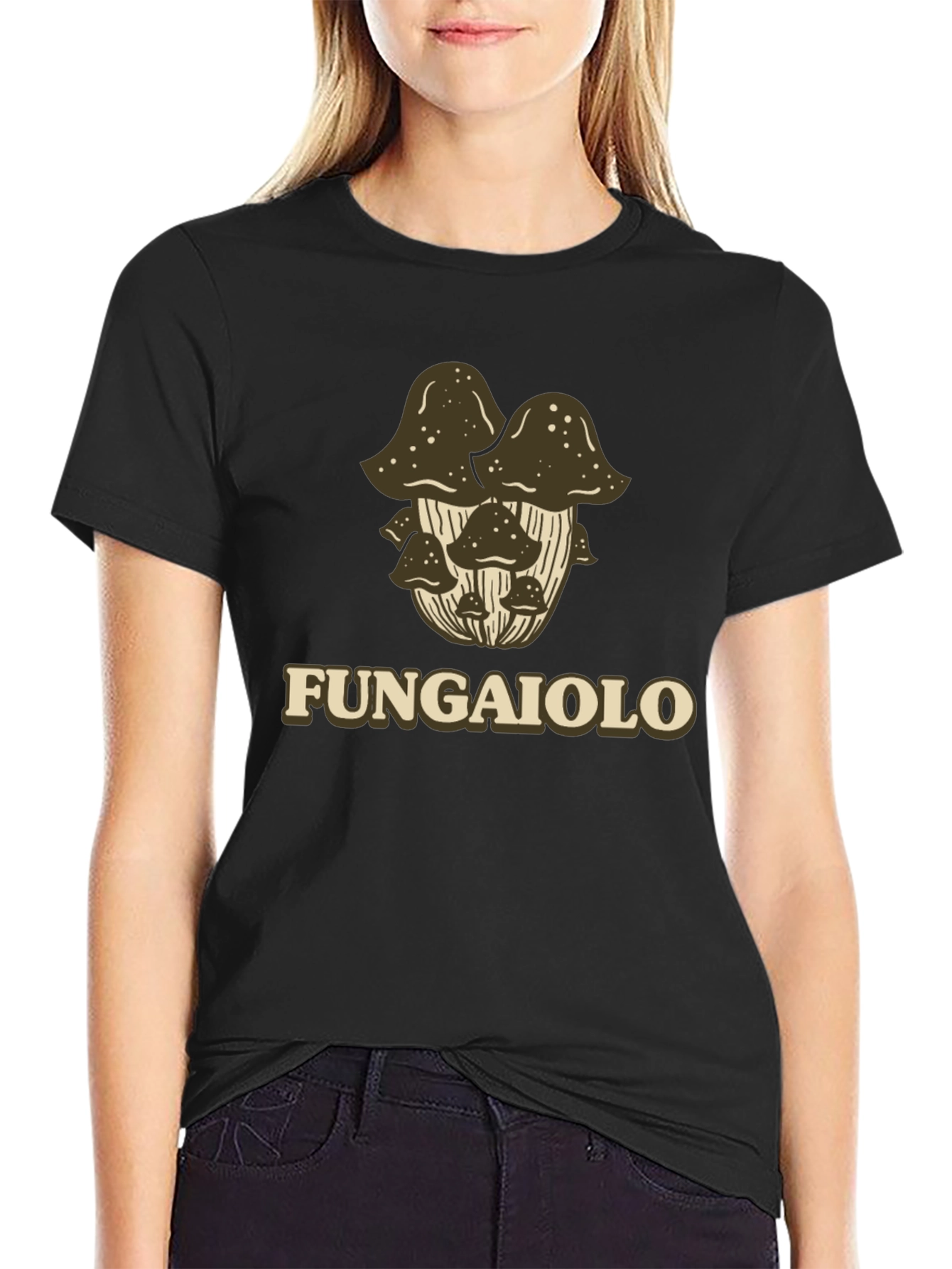 Fungaiolo Mushroom Graphic Tee