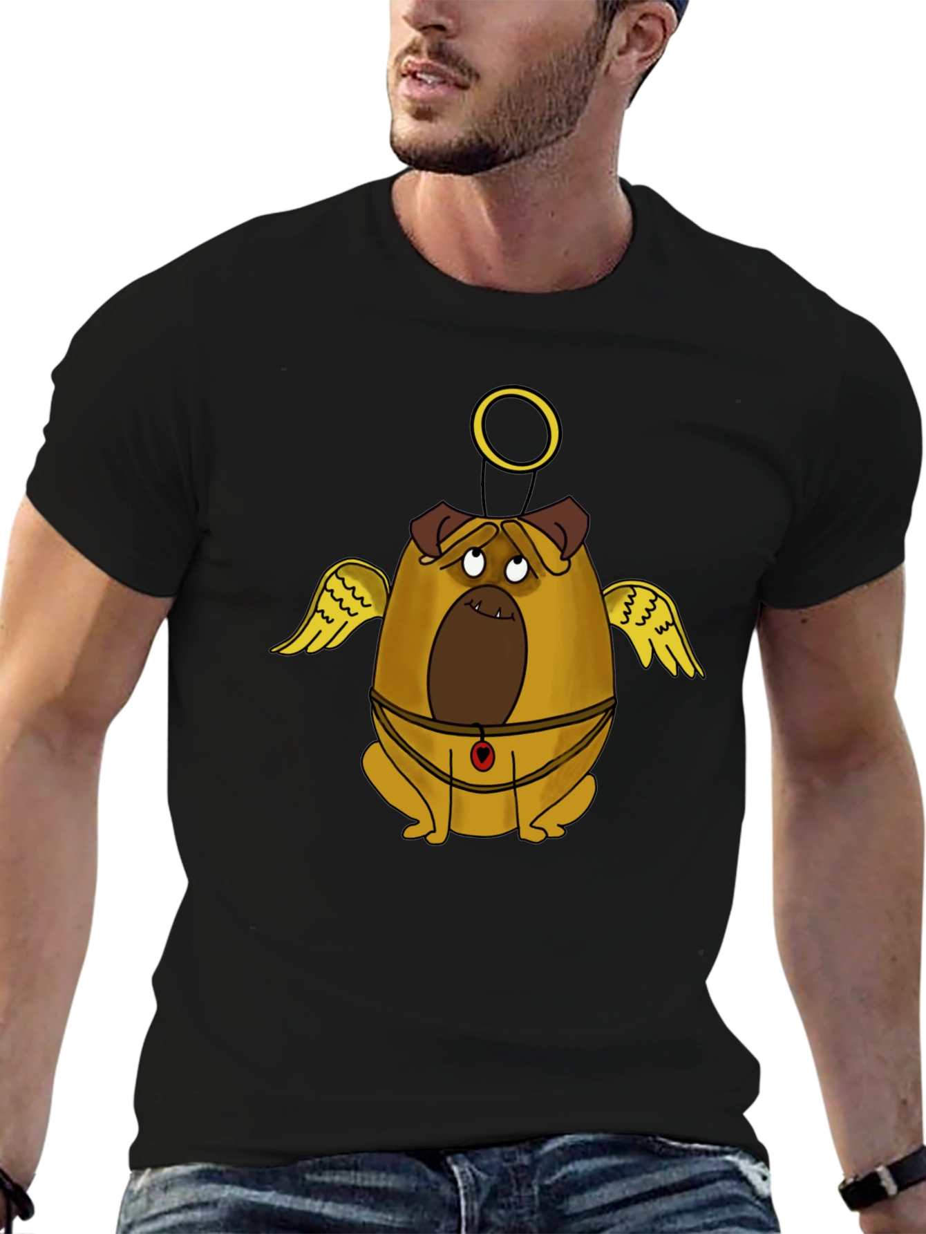 Angel Dog T-Shirt - Cute & Comfy