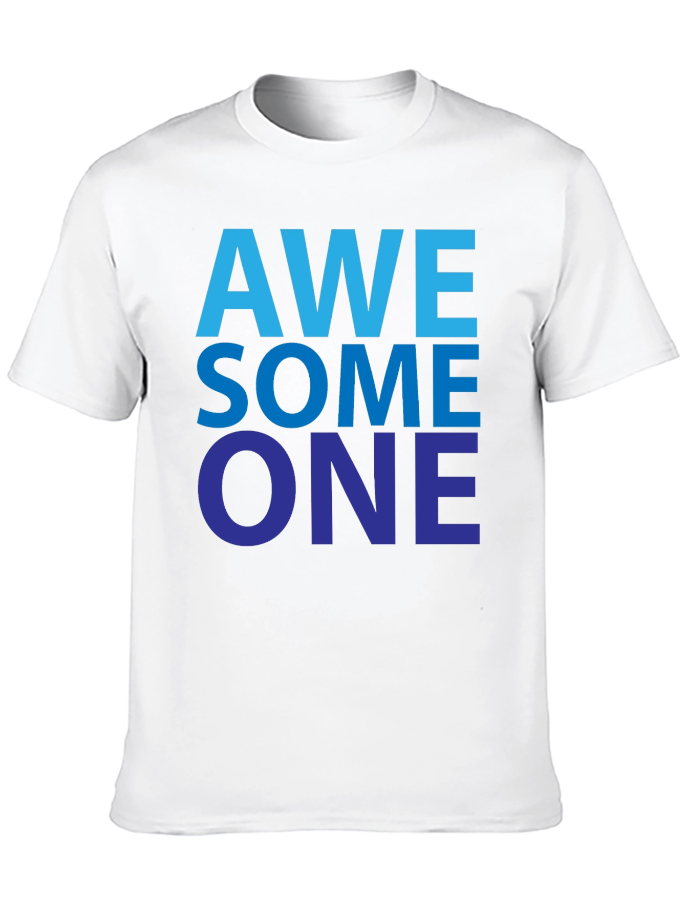 Awesome One Graphic Tee - Mens Black T-Shirt
