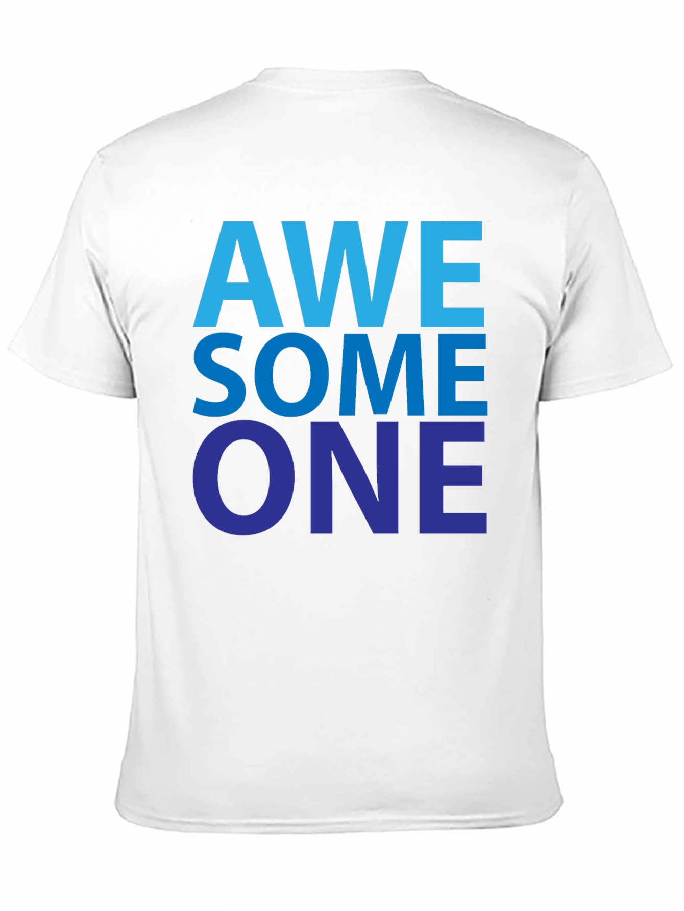 Awesome One Graphic Tee - Mens Black T-Shirt