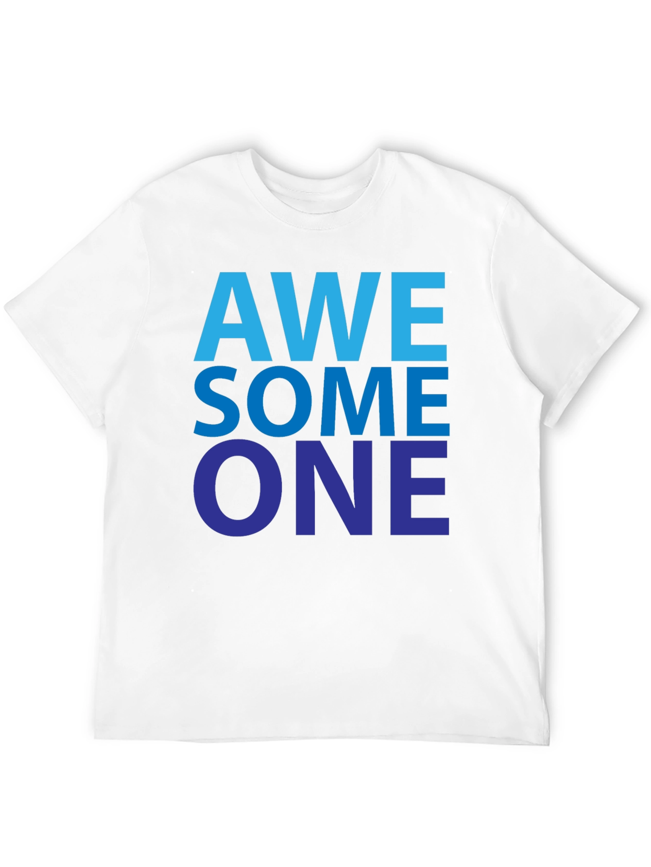 Awesome One Graphic Tee - Mens Black T-Shirt